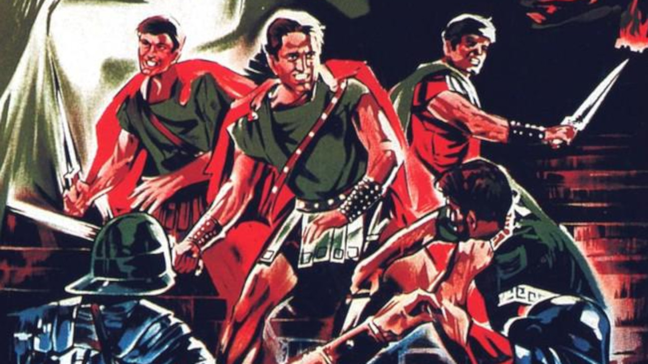 Backdrop for Three Swords for Rome