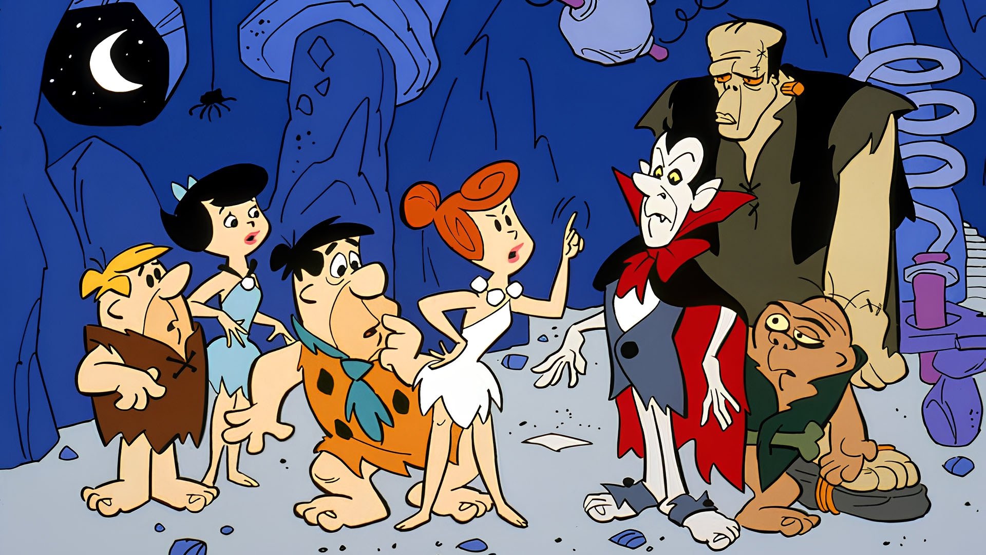 Backdrop for The Flintstones Meet Rockula and Frankenstone
