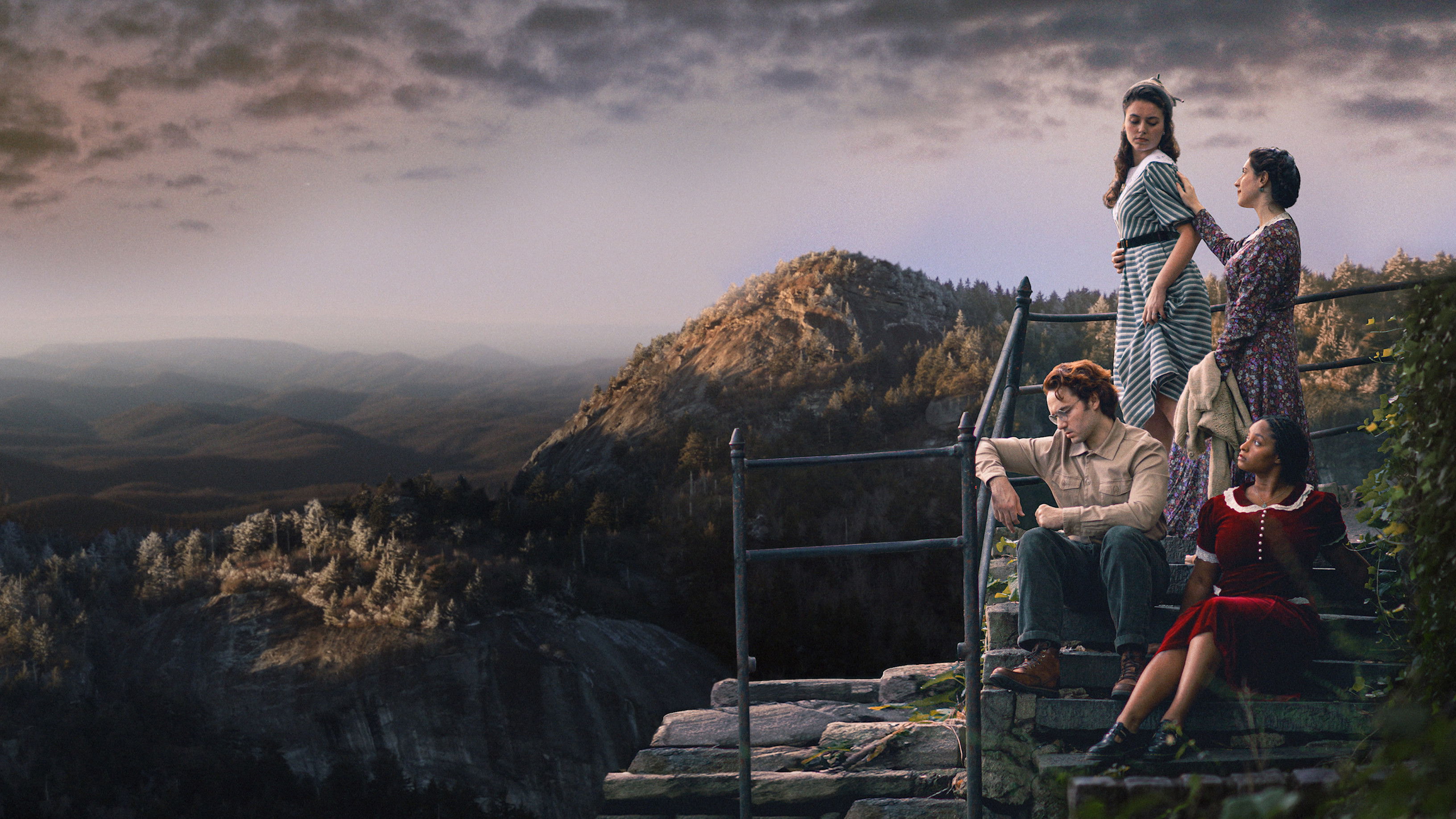 Backdrop for Appalachian Dog