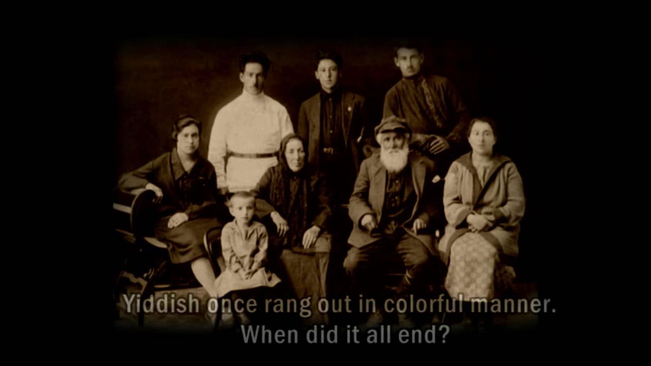 Backdrop for Searching for Idish