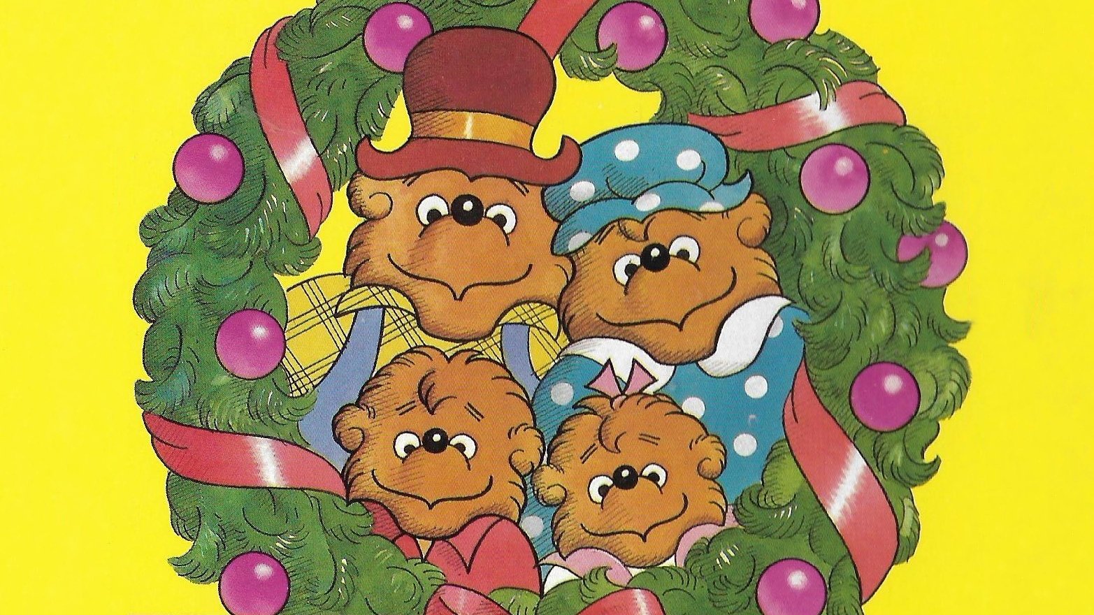 Backdrop for The Berenstain Bears' Christmas Tree