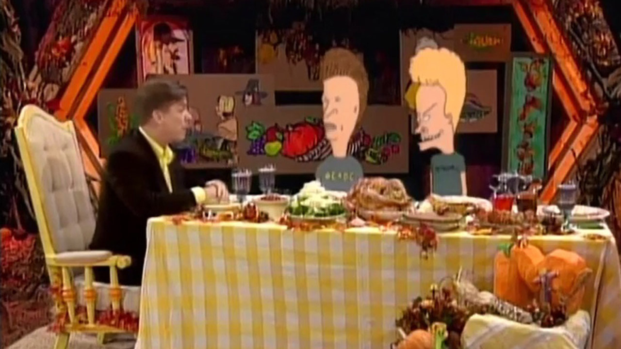 Backdrop for Beavis and Butt-Head Do Thanksgiving
