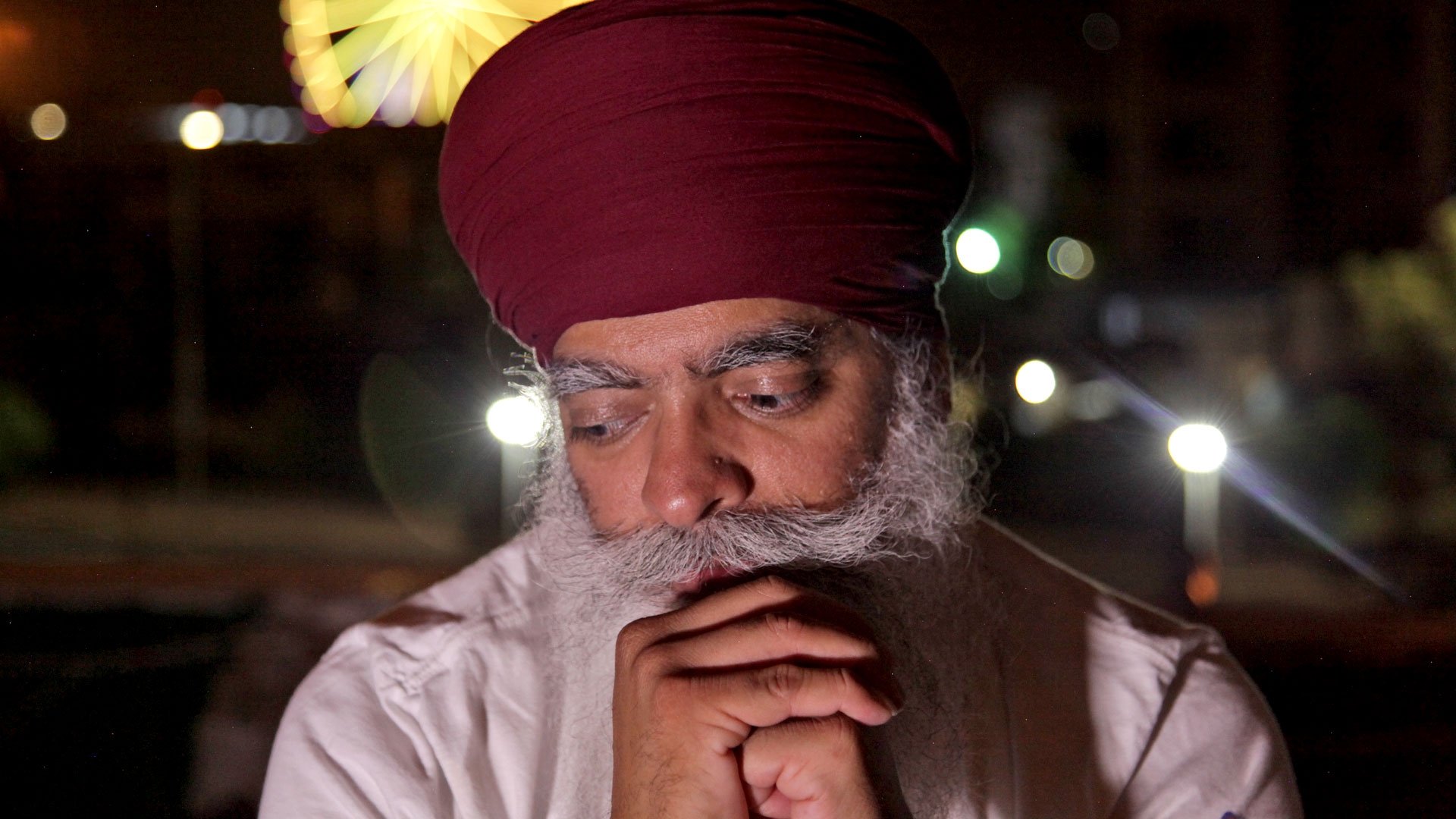 Backdrop for The Selfless Sikh: Faith on the Frontline