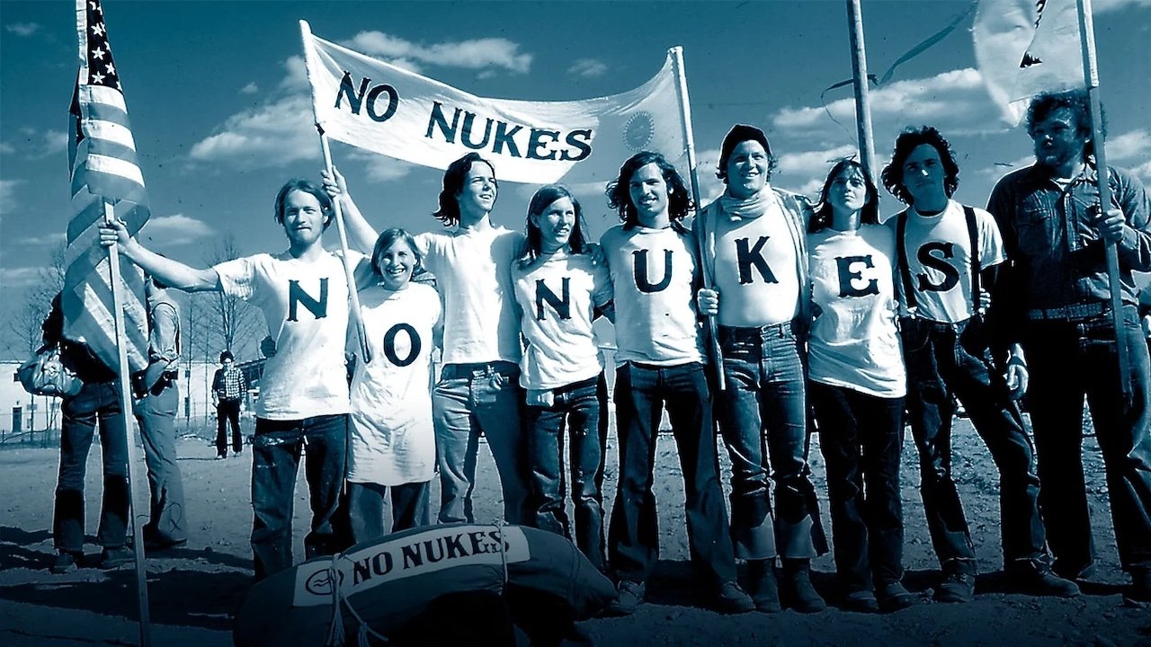 Backdrop for Seabrook 1977