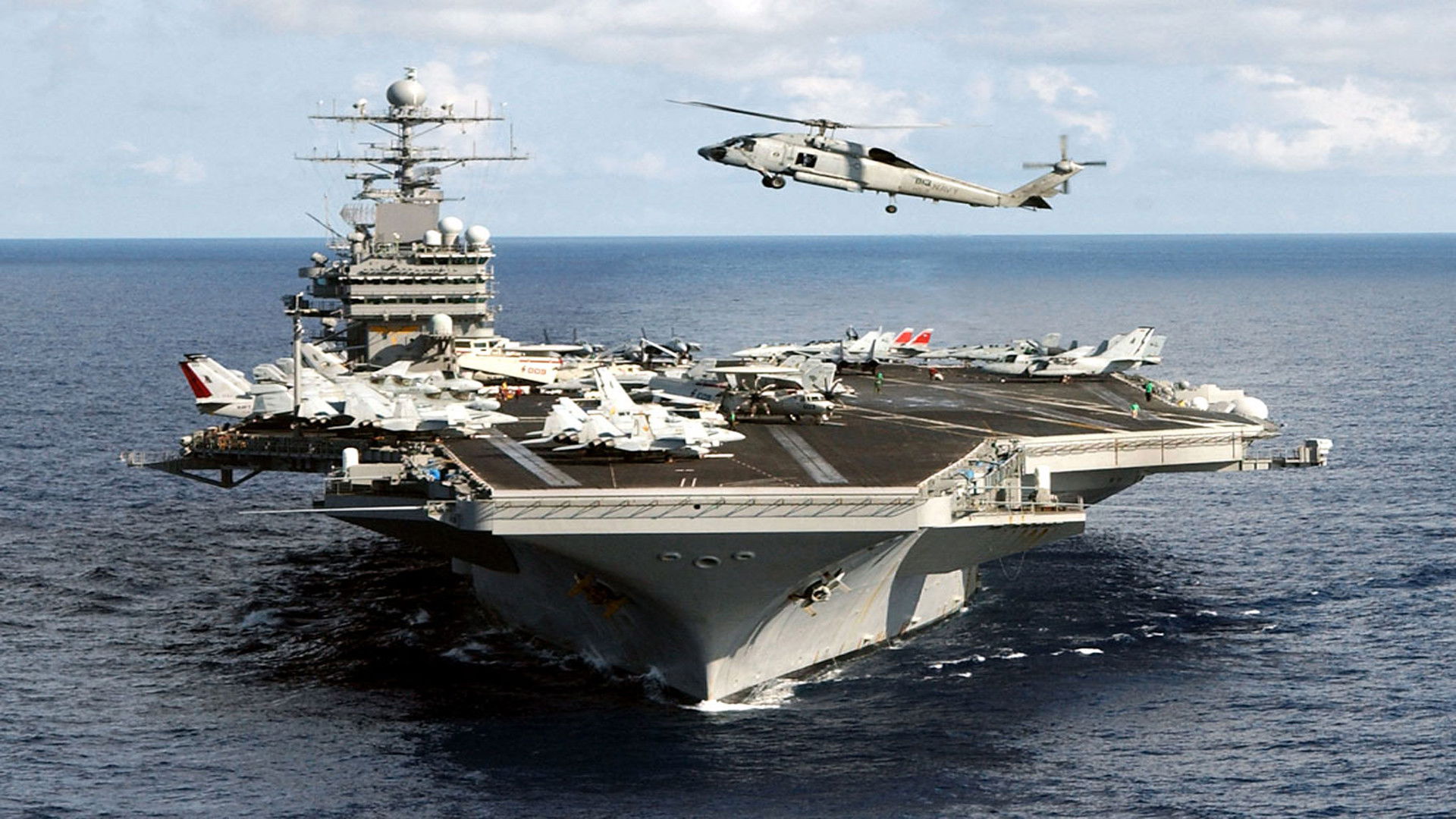 Backdrop for Weapons of War: US Navy Carriers