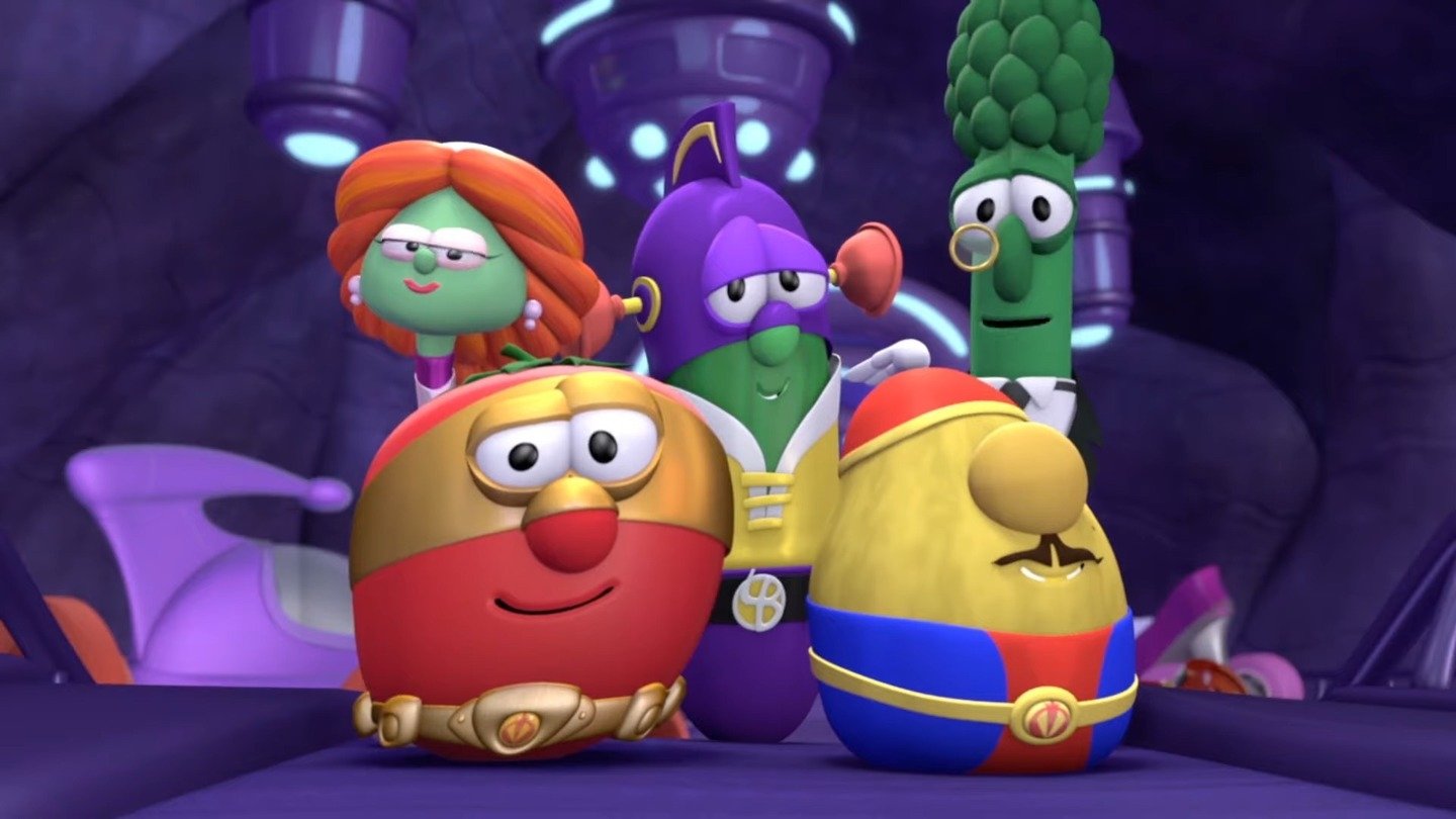 Backdrop for VeggieTales: The League of Incredible Vegetables
