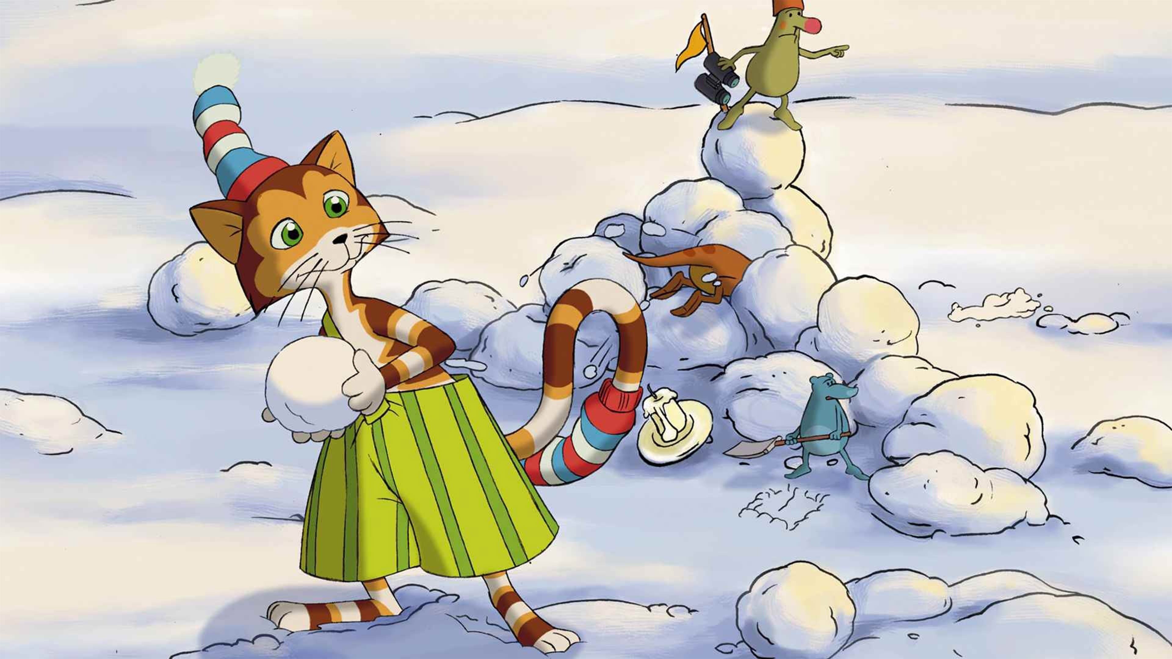 Backdrop for Pettson & Findus: The Santa Machine