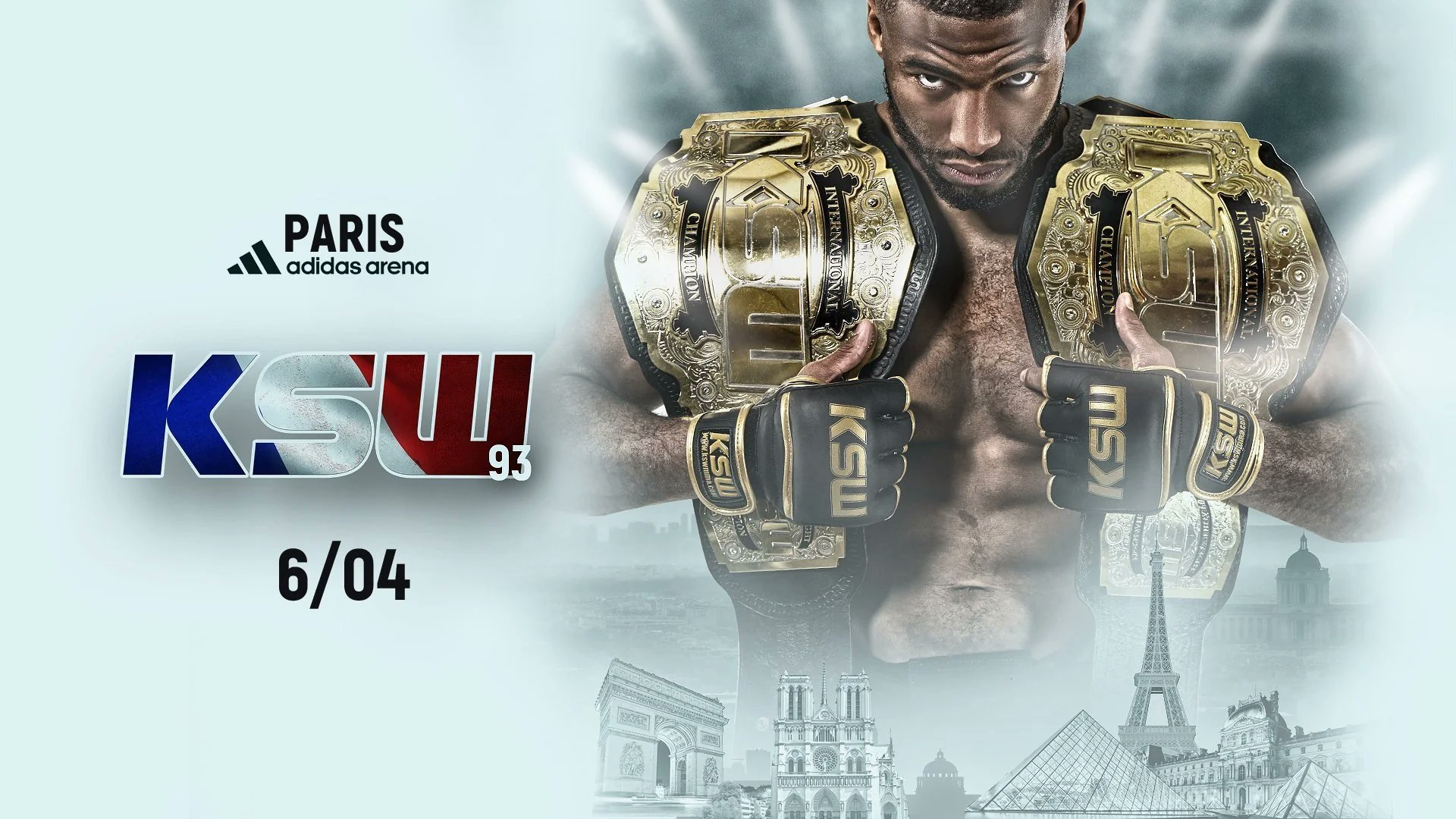 Backdrop for KSW 93: Paris