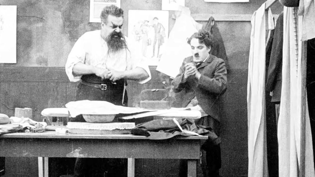 Backdrop for Chaplin Carnival