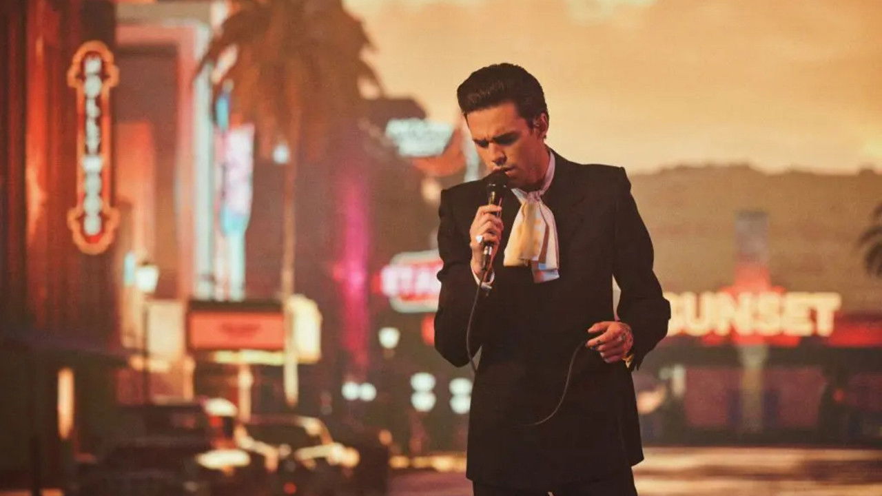 Backdrop for Stephen Sanchez – Angel Face: The Live Visual Album