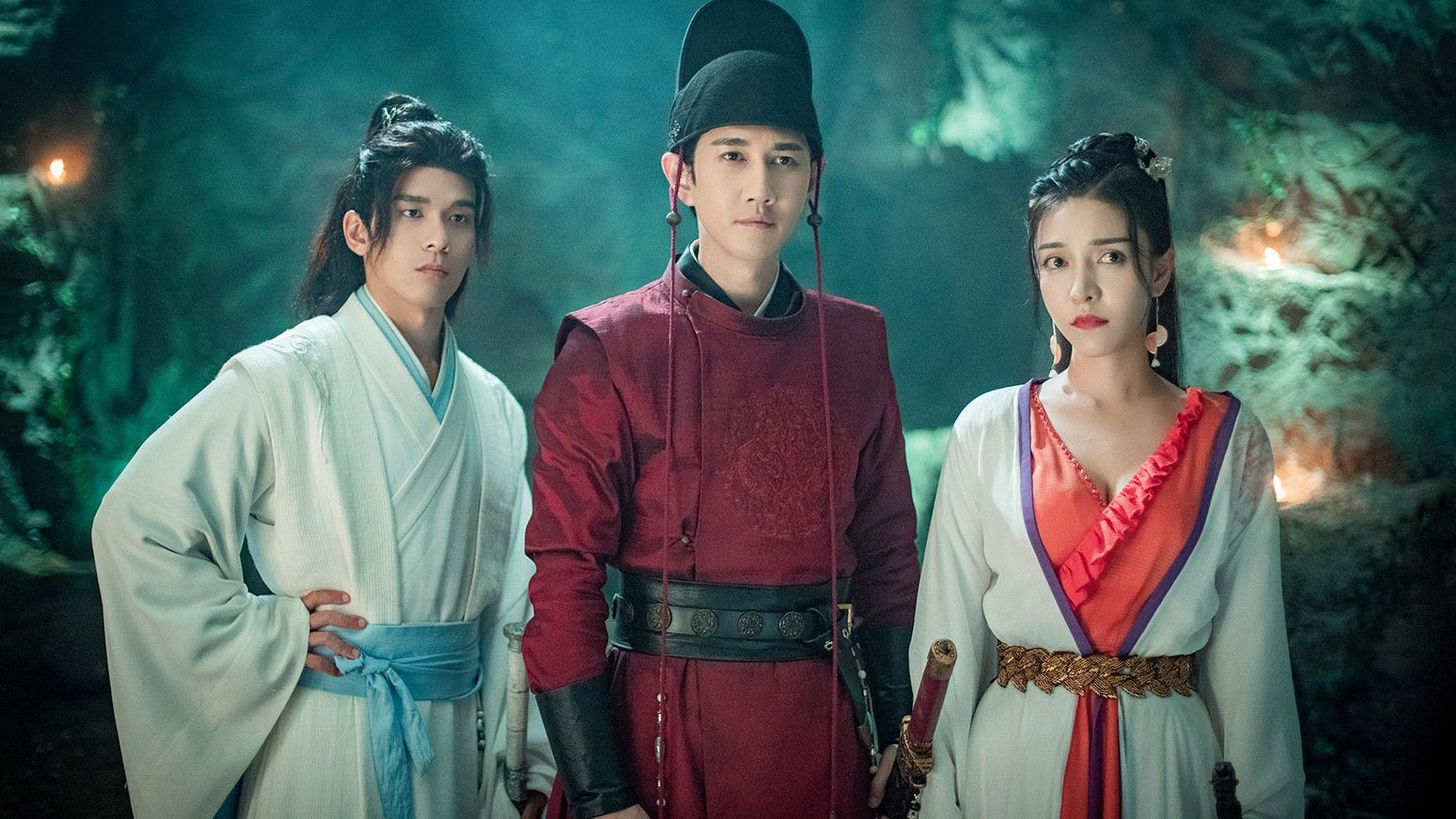 Backdrop for The Mouse and the Cat:  Nine Ghosts Blood Wolf