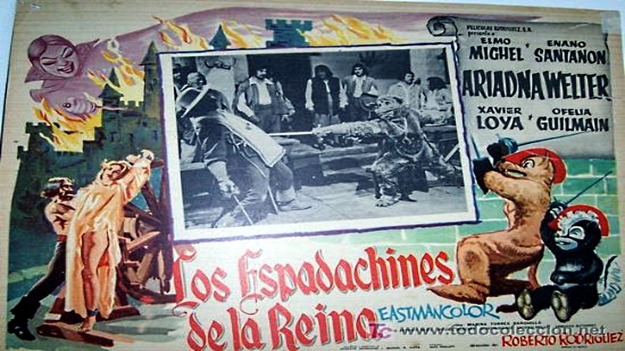 Backdrop for The Happy Musketeers