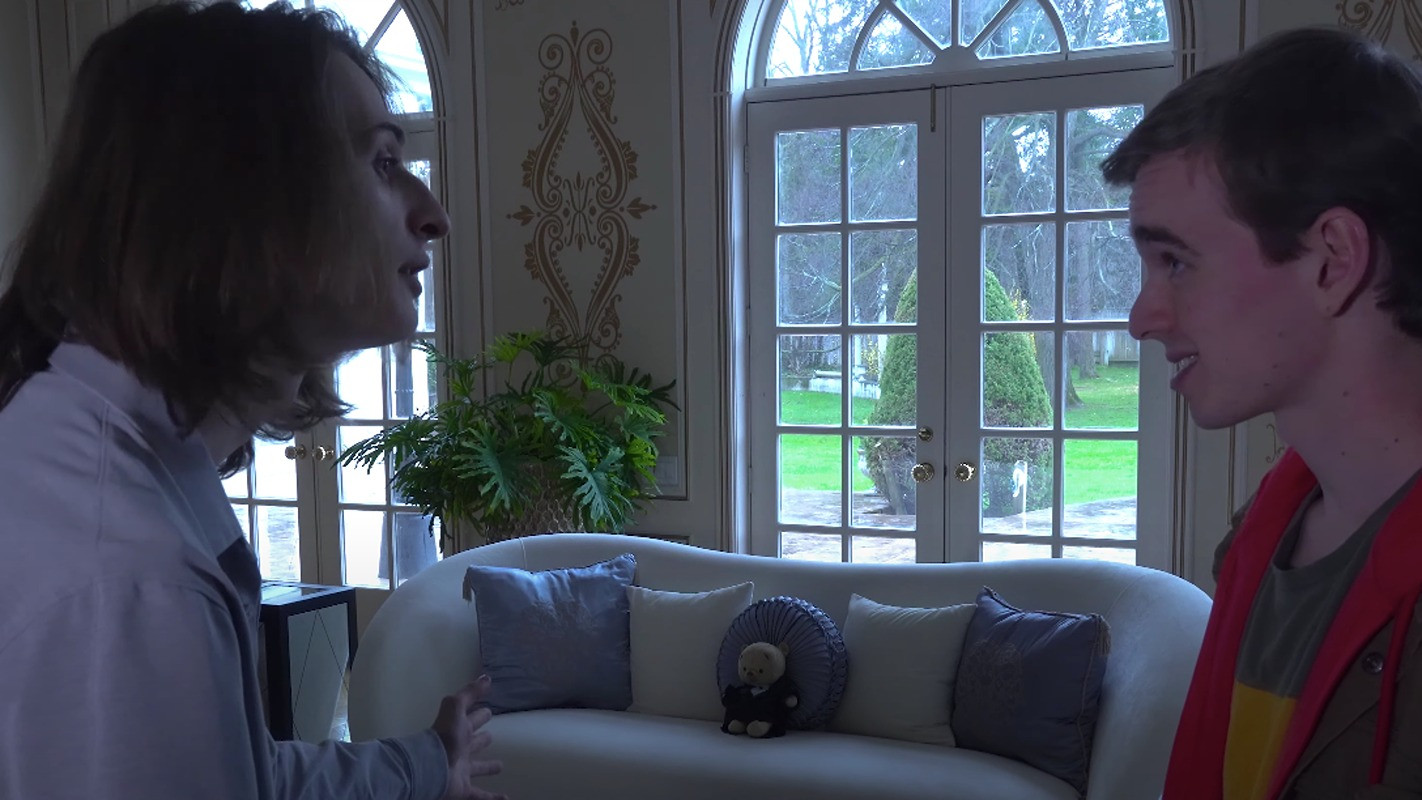 Backdrop for Vinnie's House