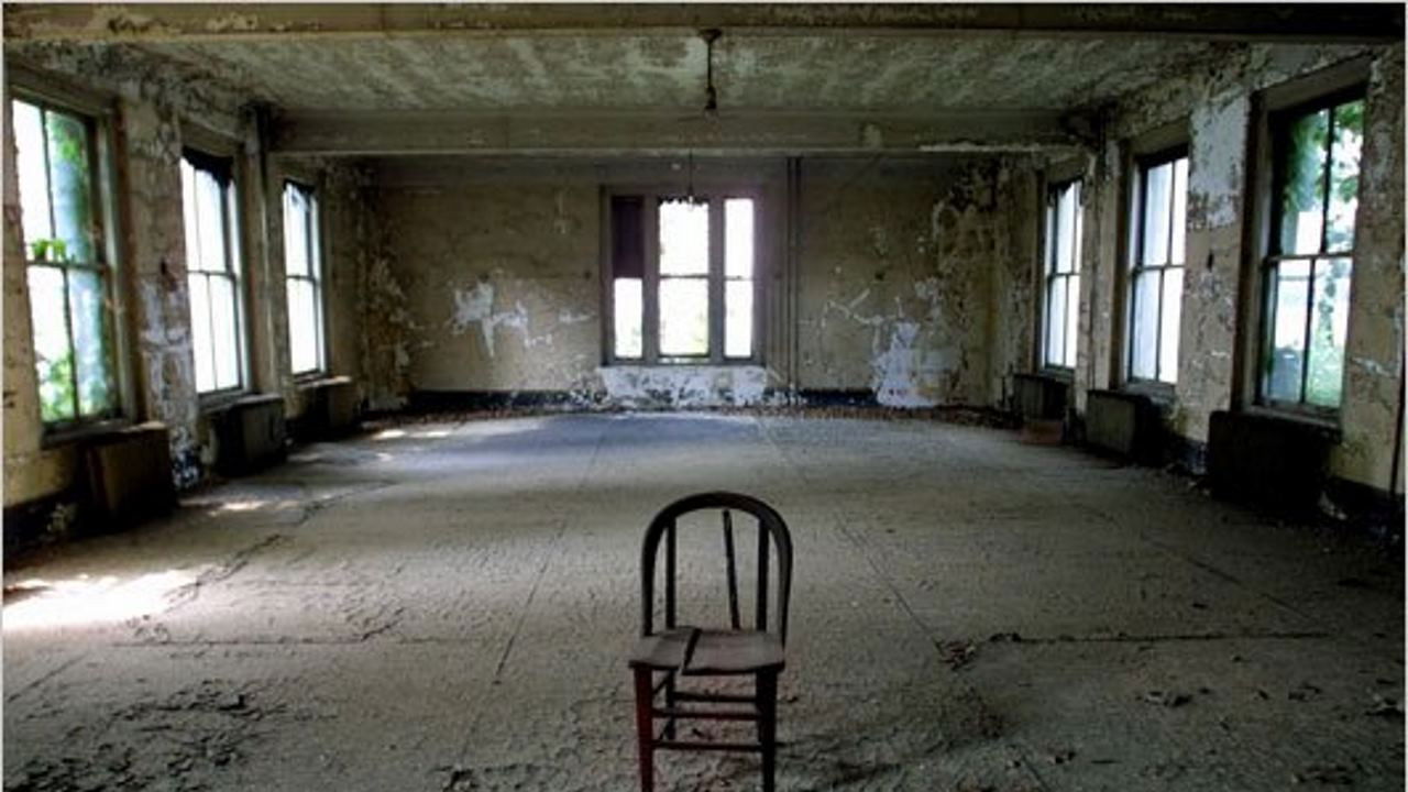 Backdrop for Forgotten Ellis Island