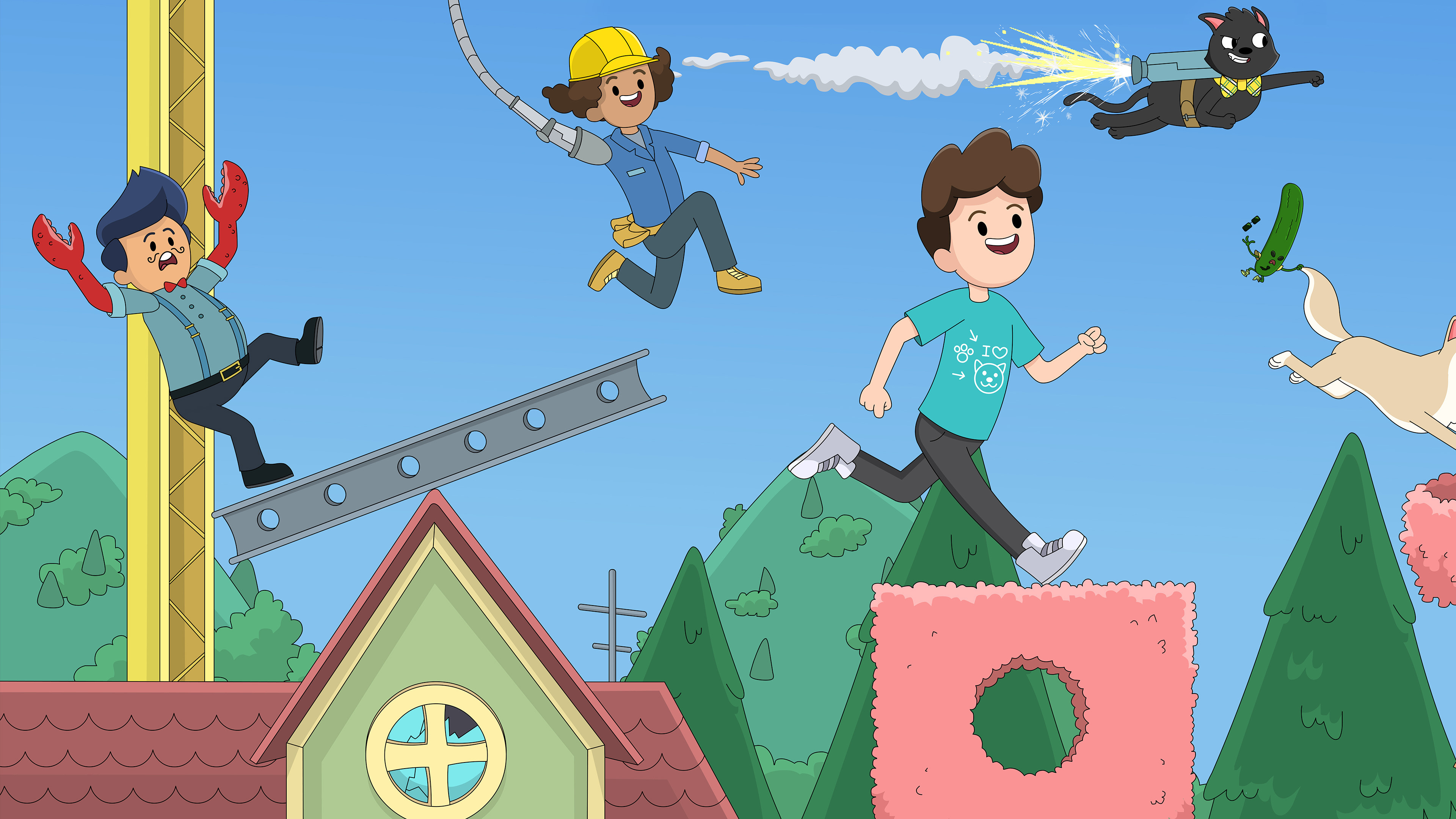 Backdrop for Denis and Me