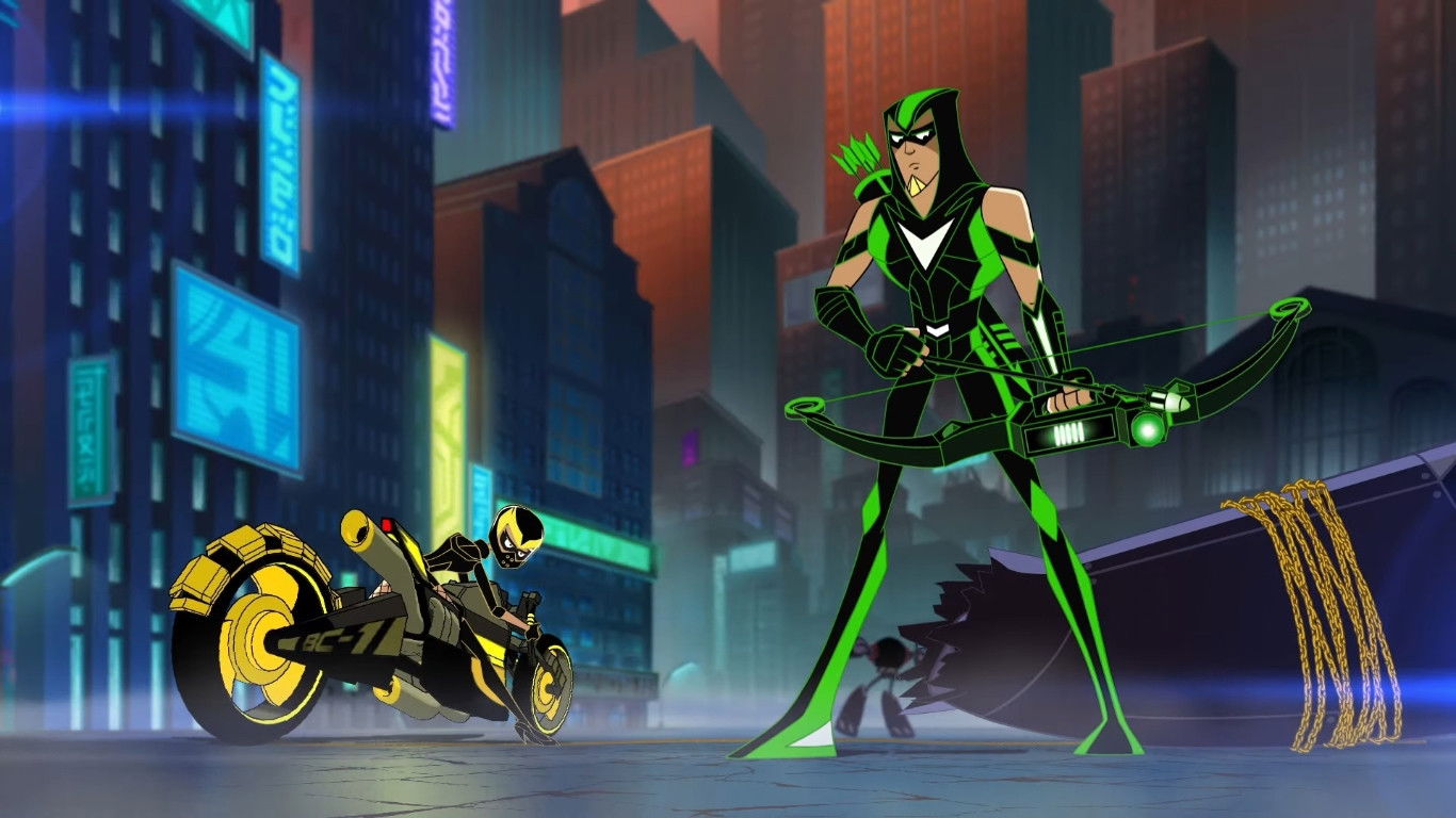 Backdrop for Green Arrow