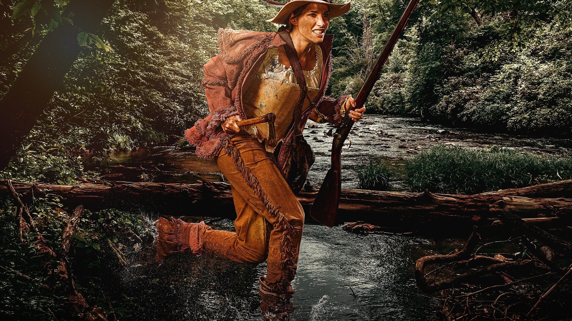 Backdrop for Into the Wild Frontier