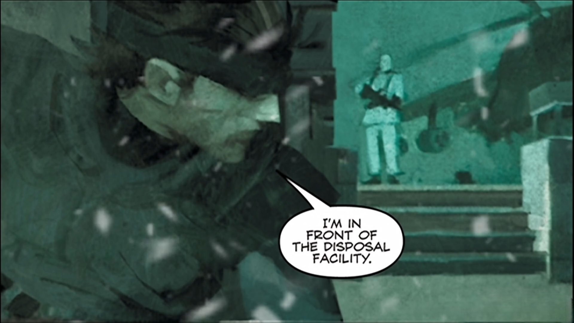 Backdrop for Metal Gear Solid: Digital Graphic Novel