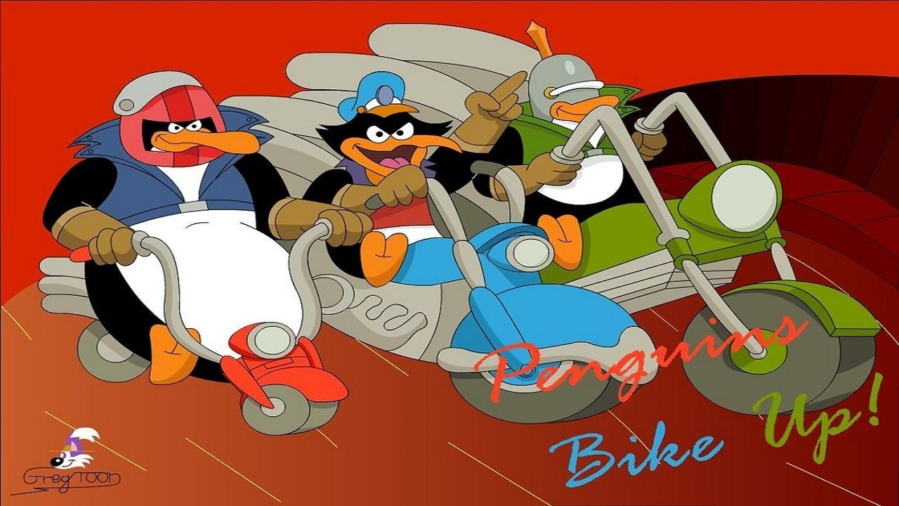 Backdrop for Avenger Penguins