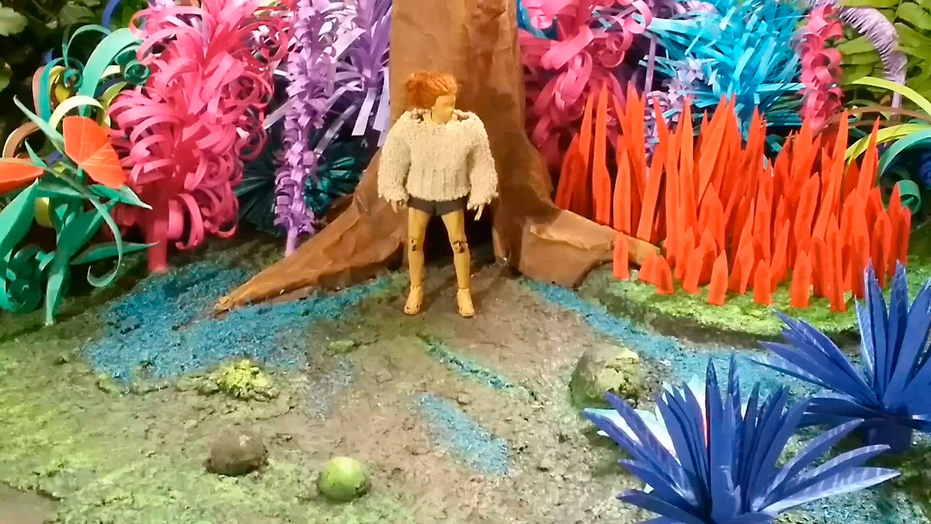 Backdrop for The Piano