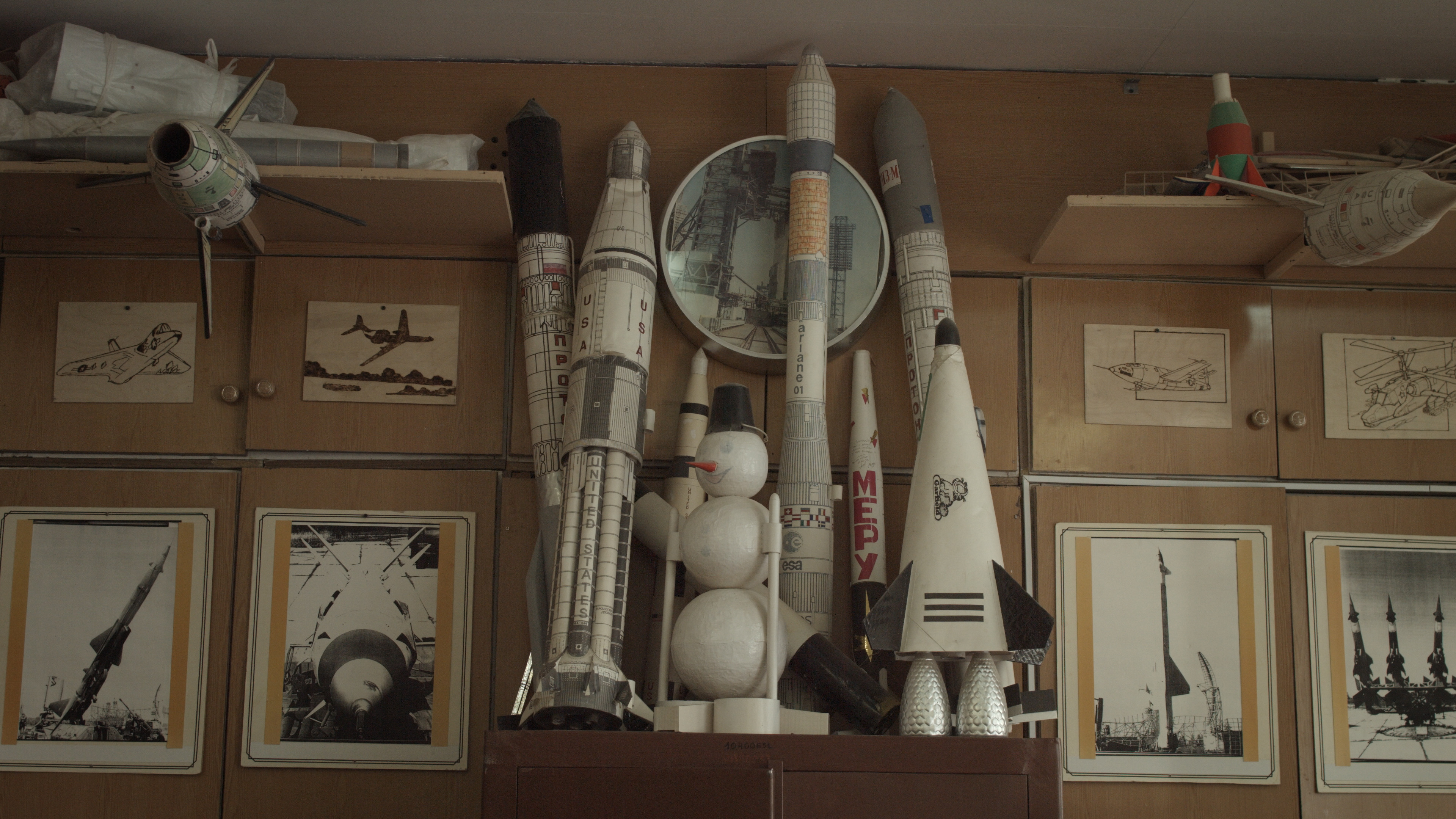 Backdrop for Baikonur, Earth