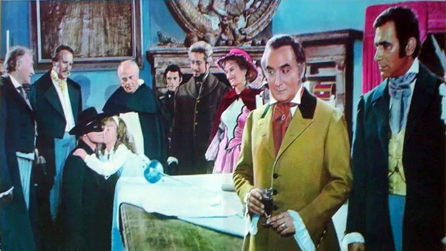 Backdrop for Zorro in the Court of Spain