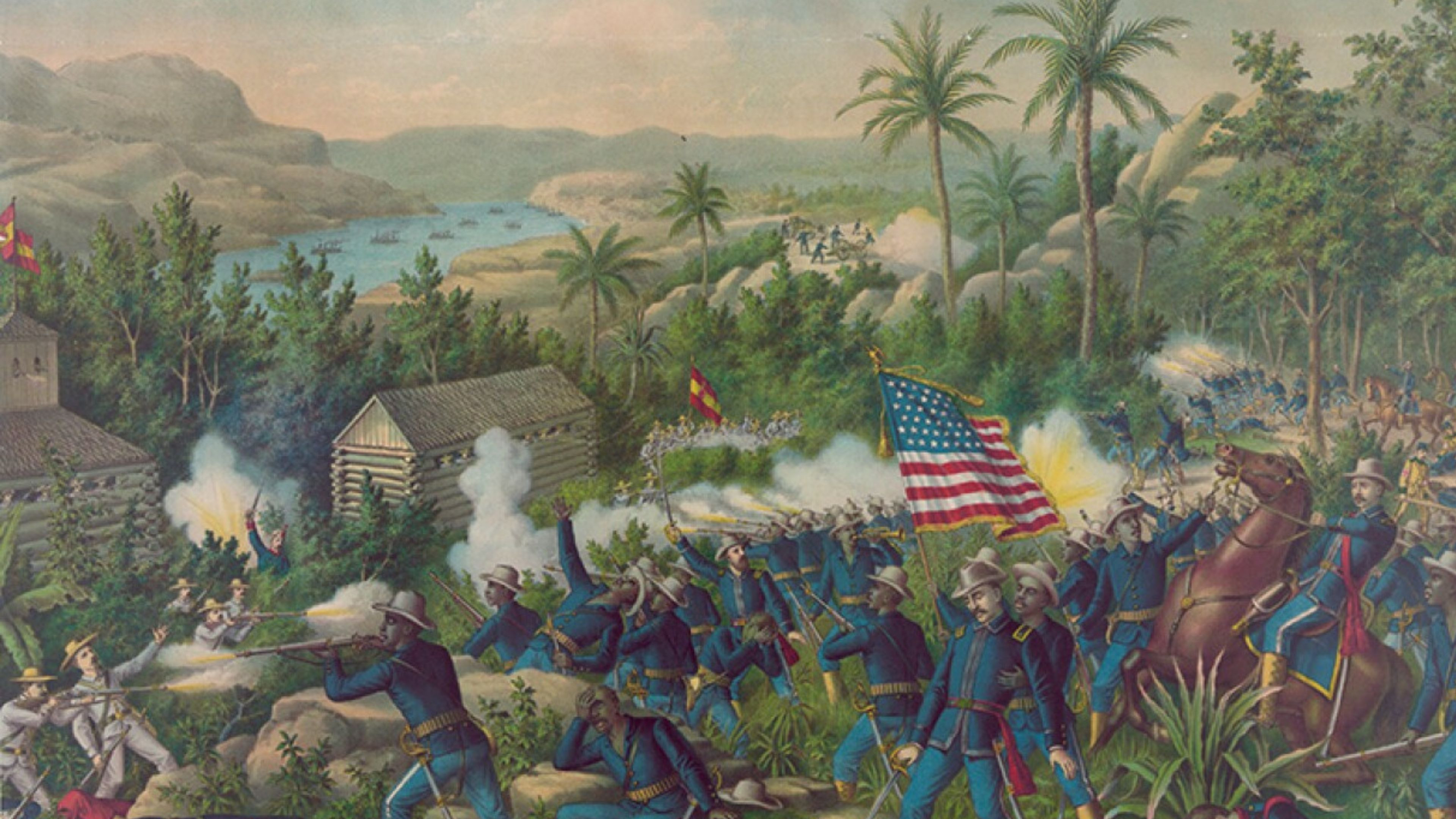 Backdrop for Crucible of Empire: The Spanish-American War