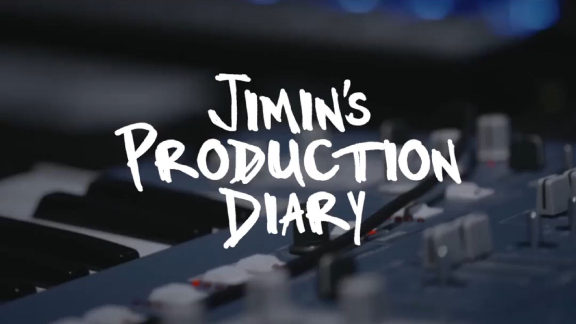 Backdrop for Jimin's Production Diary