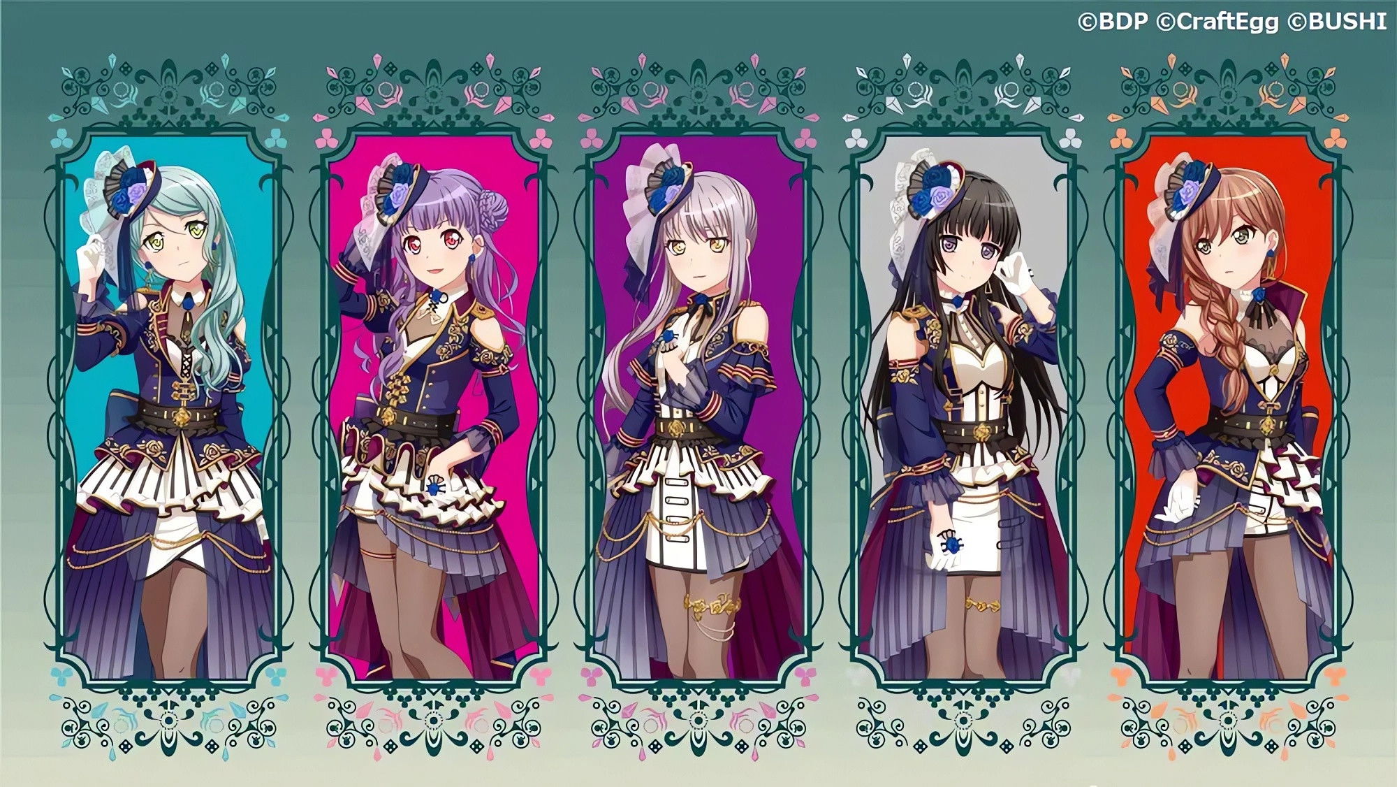 Backdrop for BanG Dream! Episode of Roselia Day 1: Weißklee