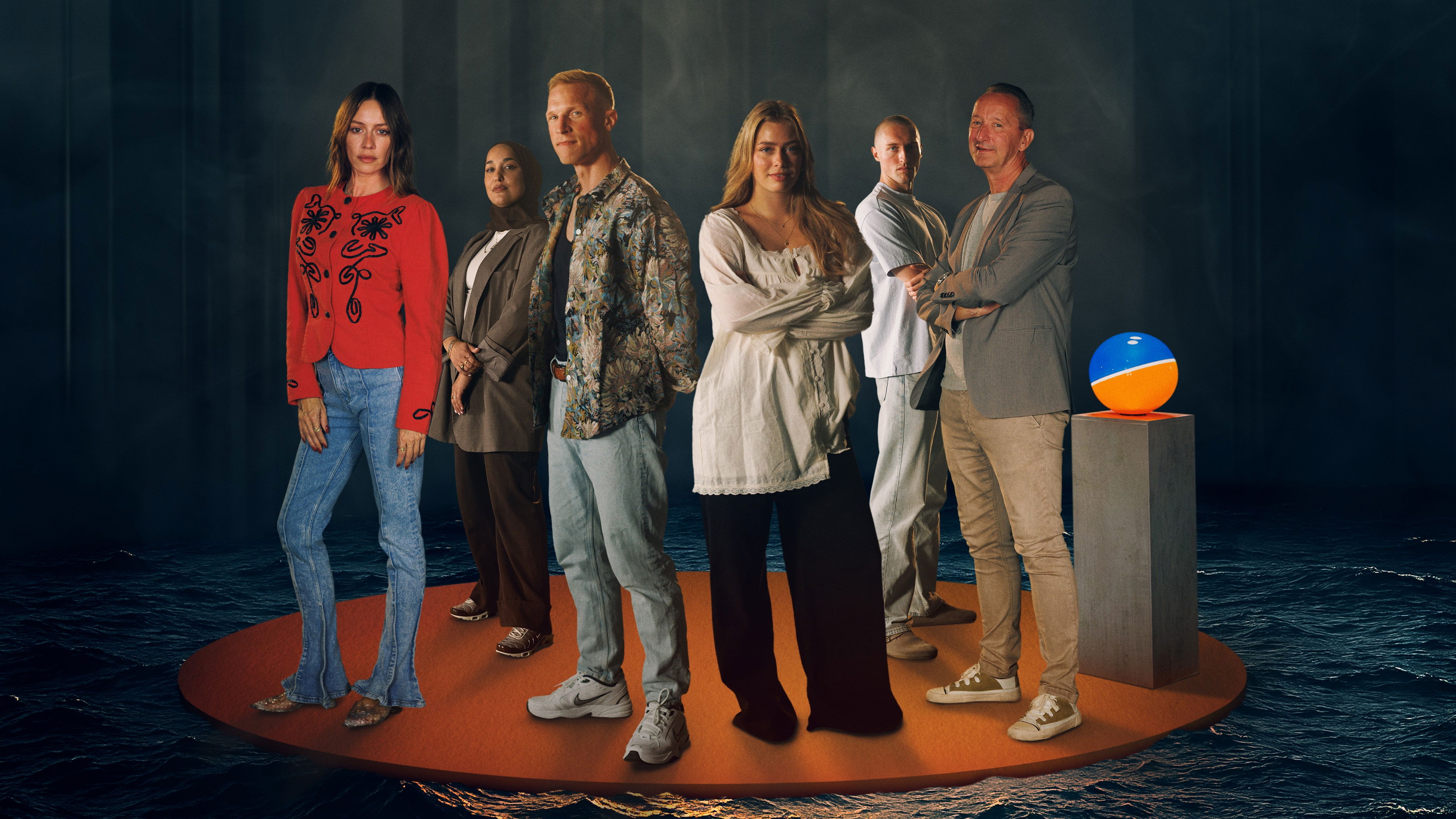 Backdrop for Spillet Danmark