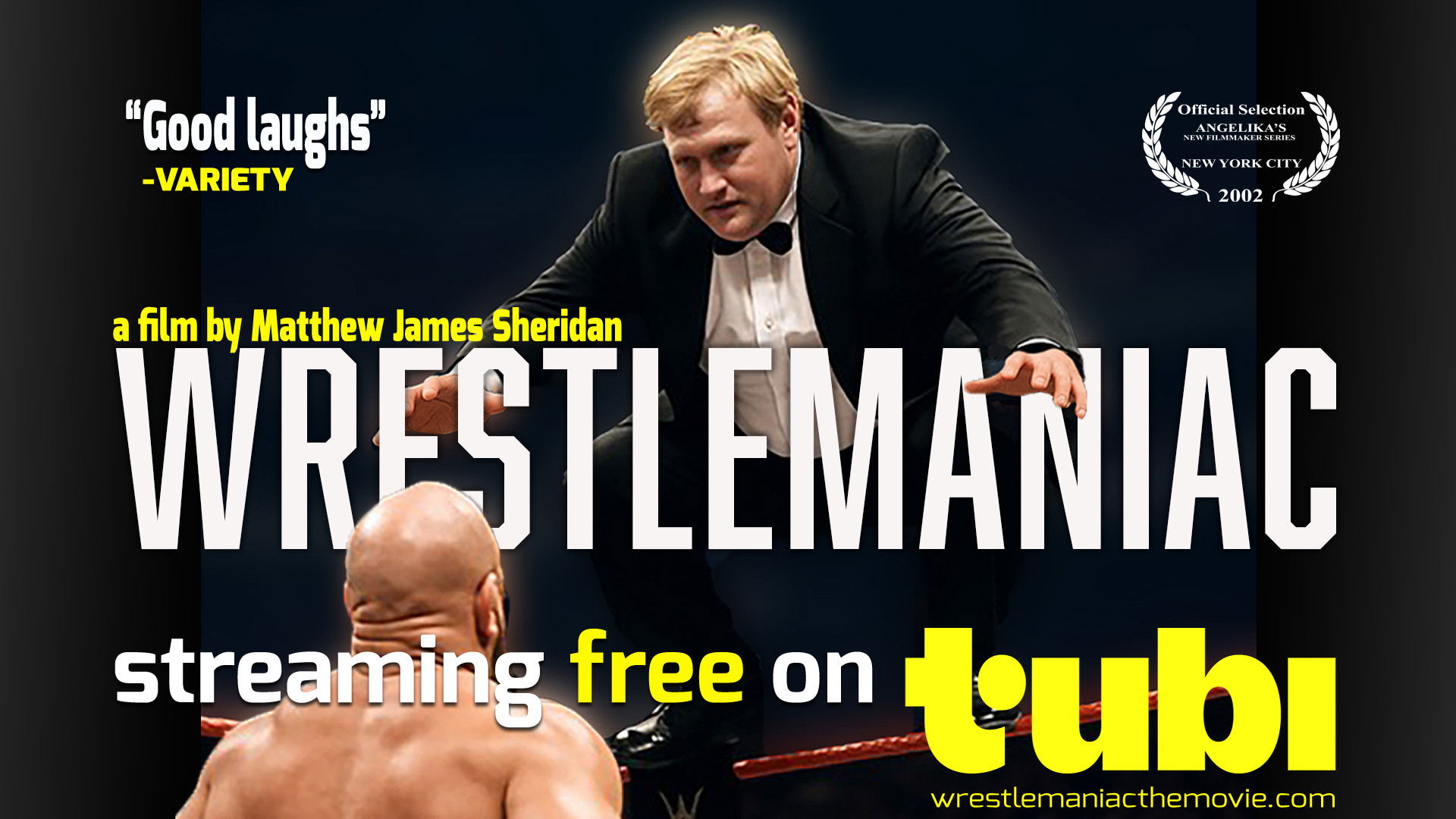 Backdrop for Wrestlemaniac