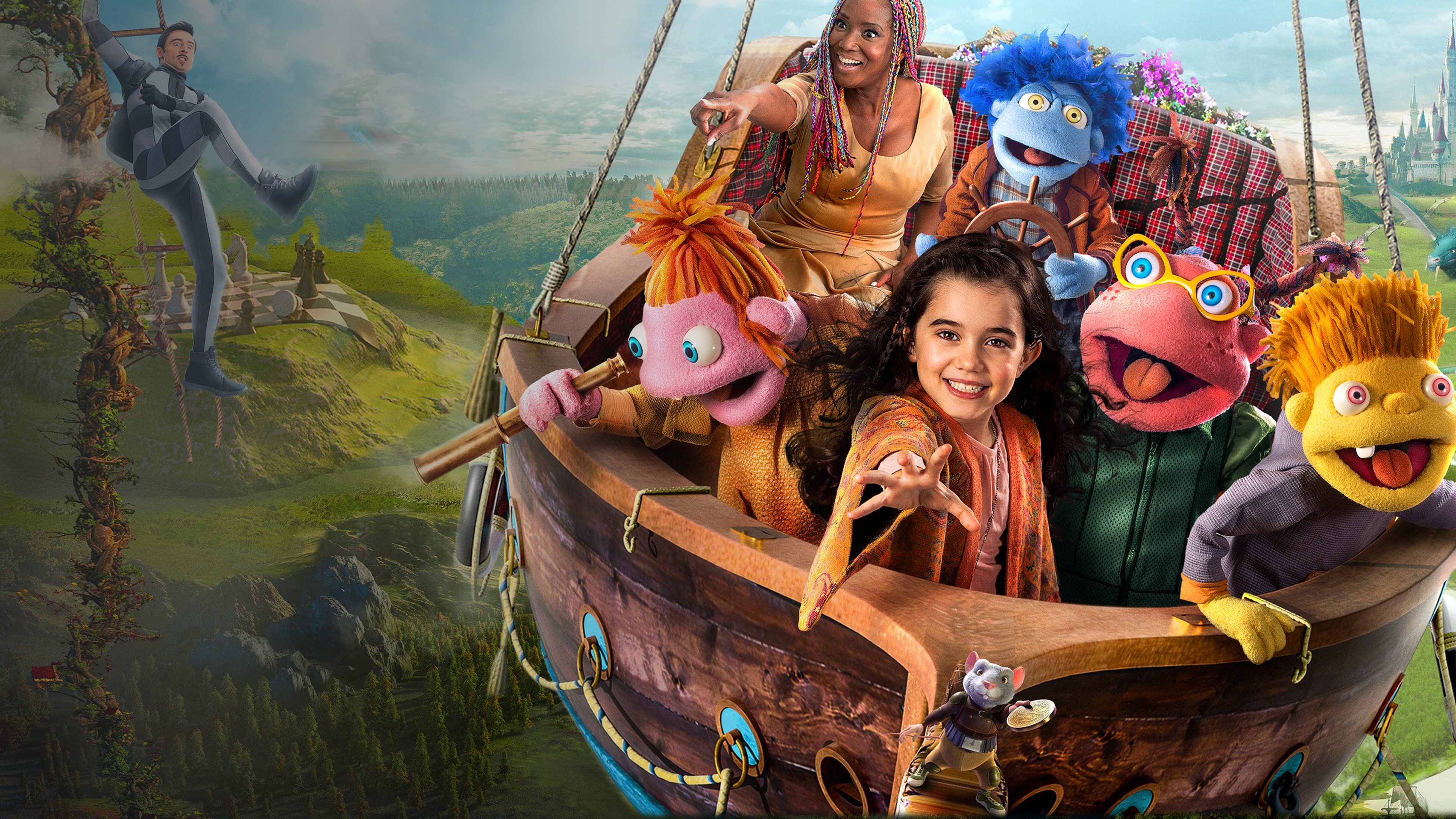 Backdrop for The Lunnis and the Great Fairy Tale Adventures