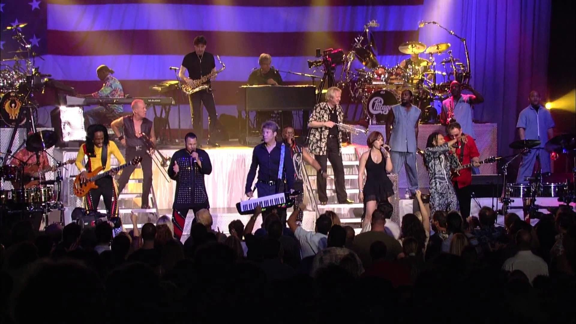 Backdrop for Chicago and Earth, Wind & Fire - Live at the Greek Theatre