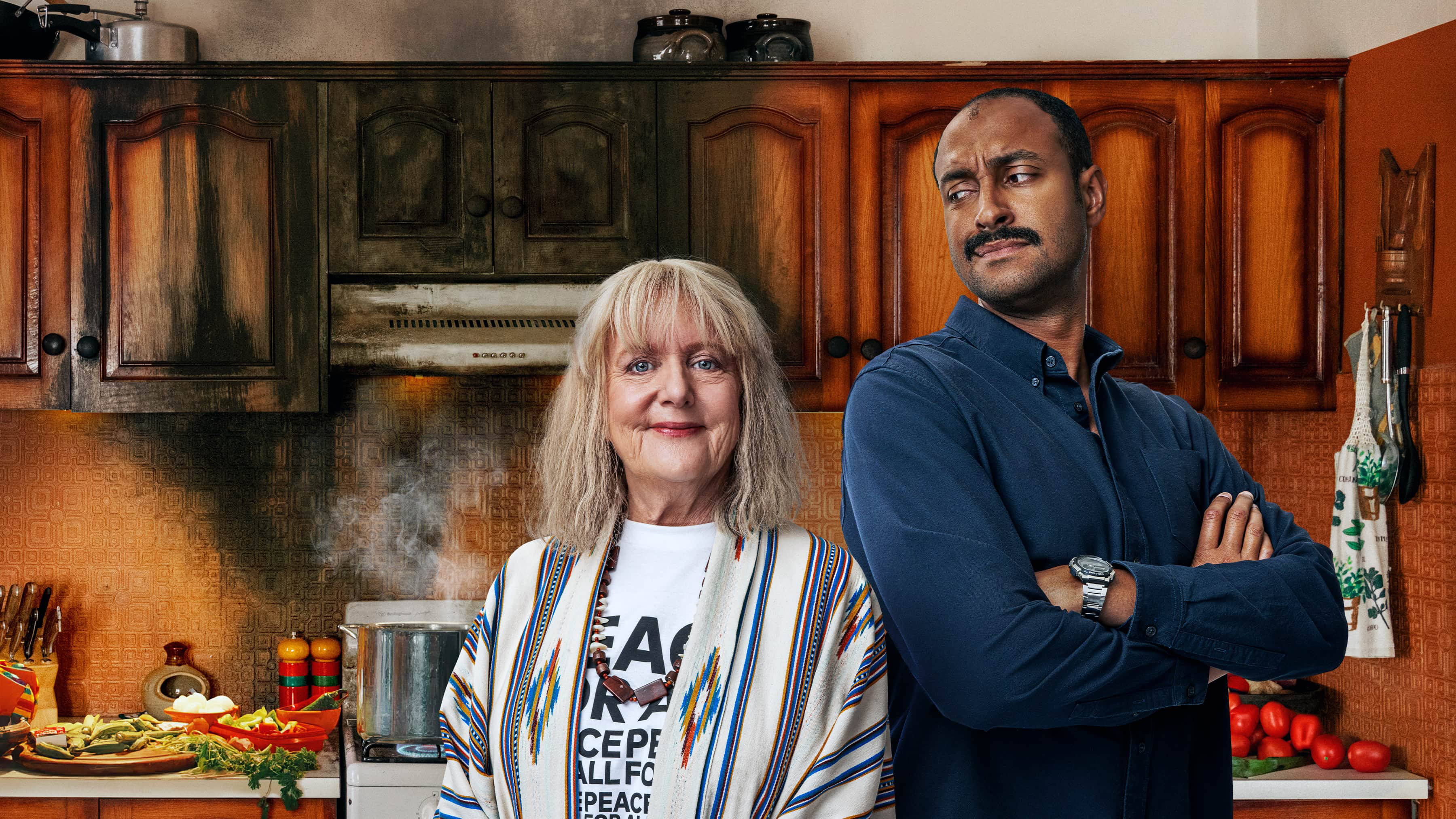 Backdrop for Mother and Son