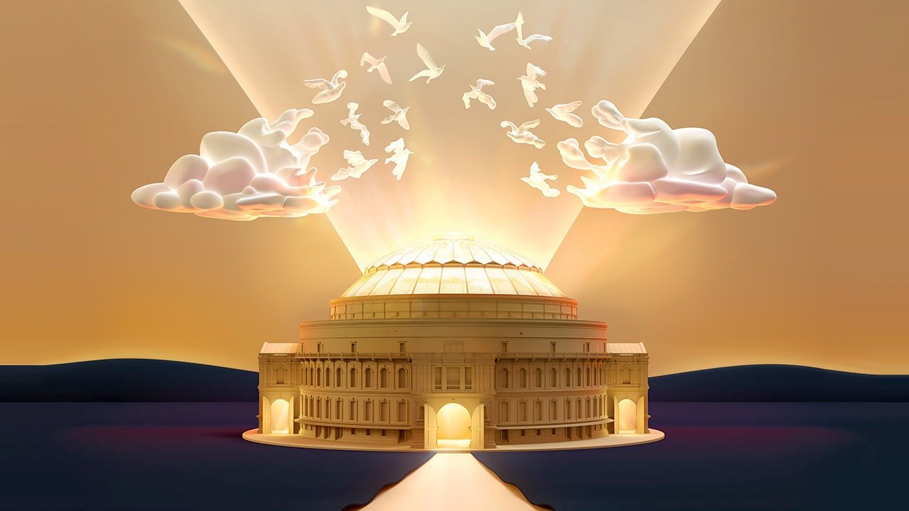 Backdrop for BBC Proms