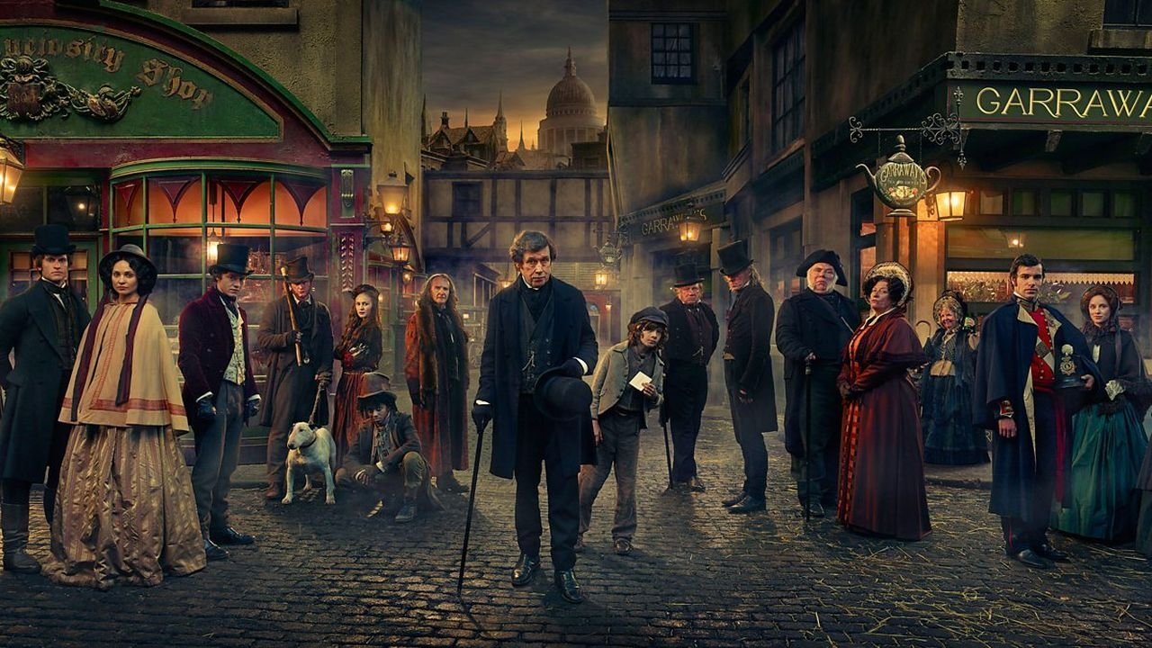 Backdrop for Dickensian