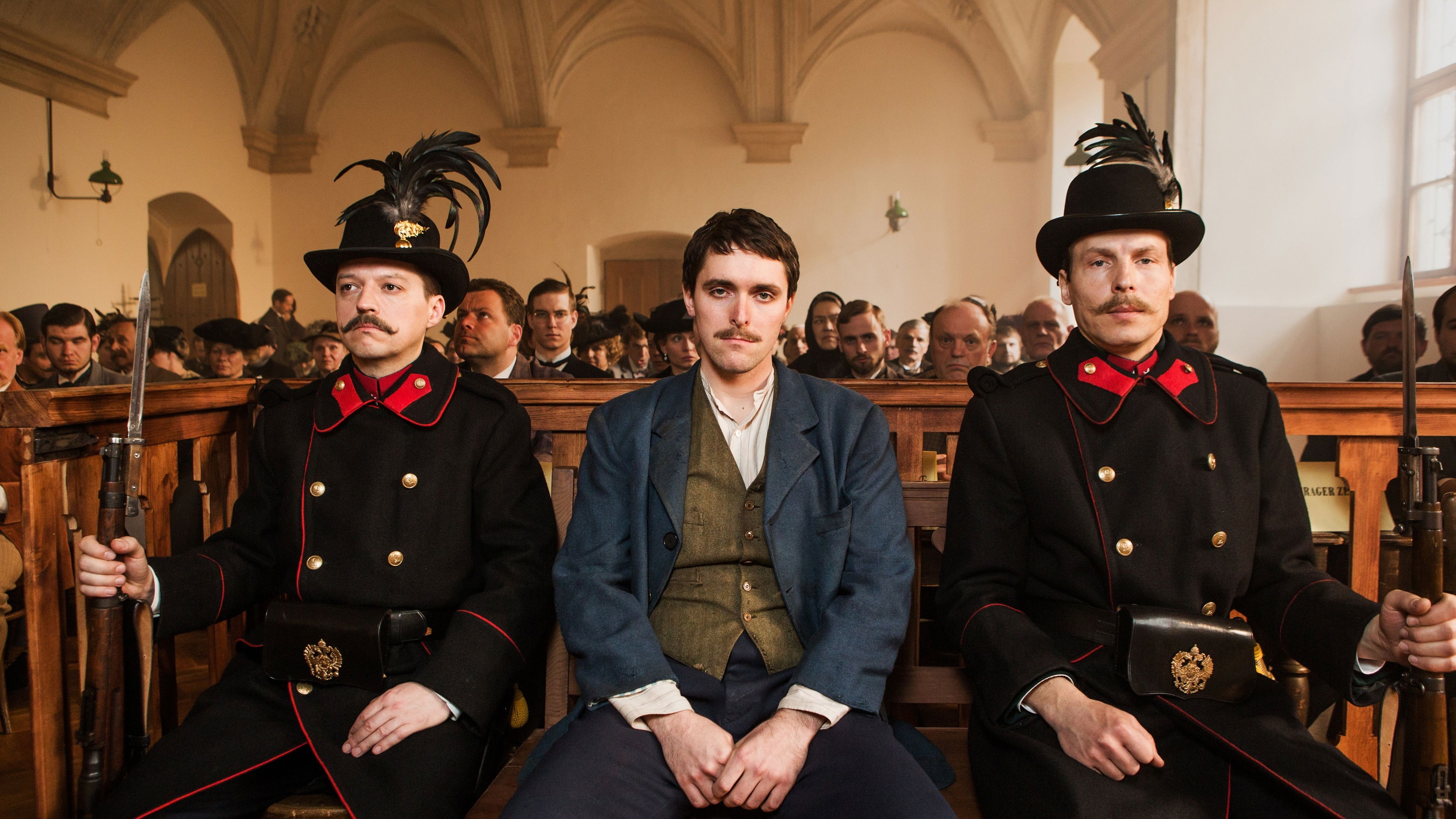 Backdrop for Murder in Polná