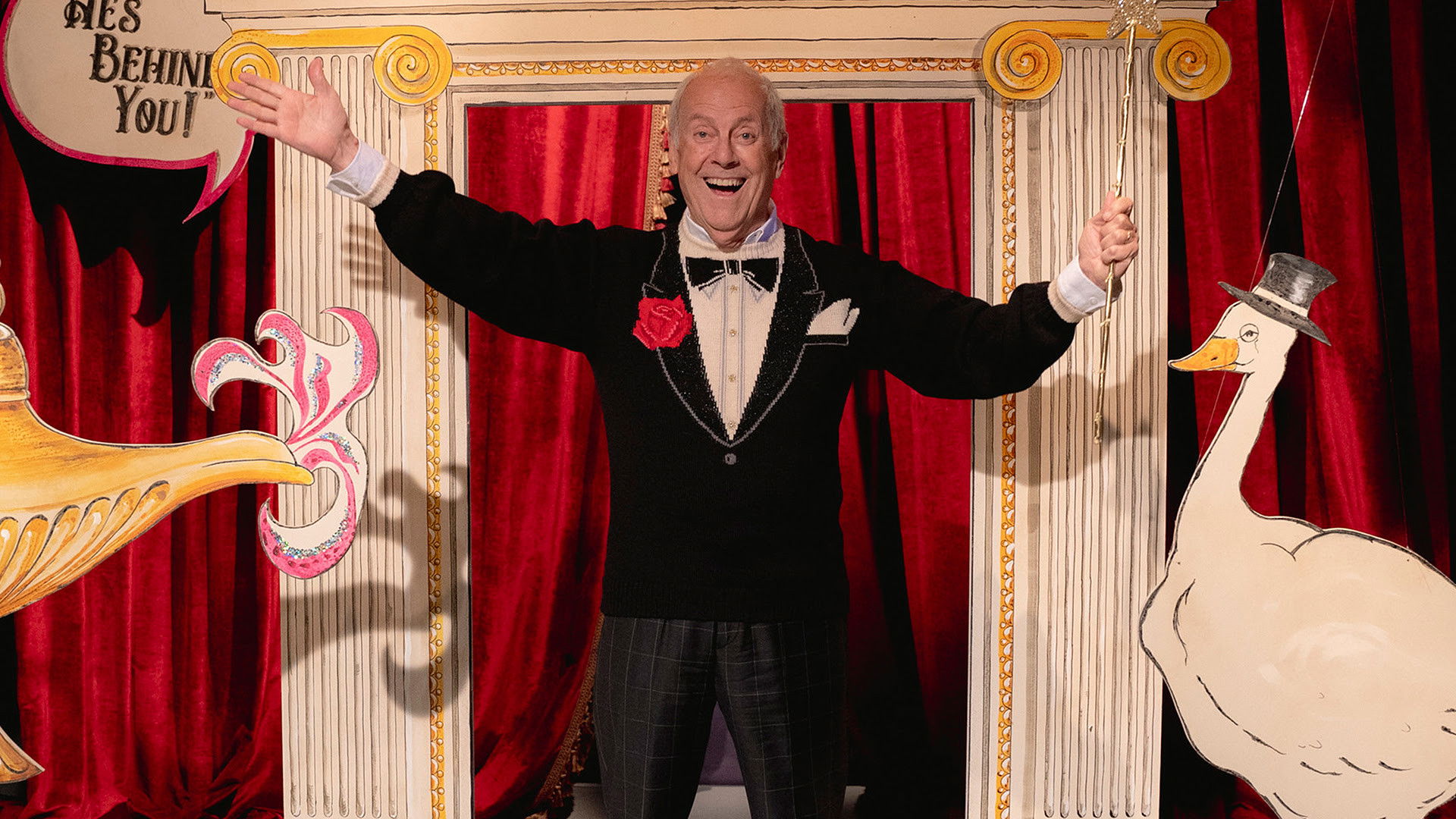 Backdrop for The Story of Panto with Gyles Brandreth