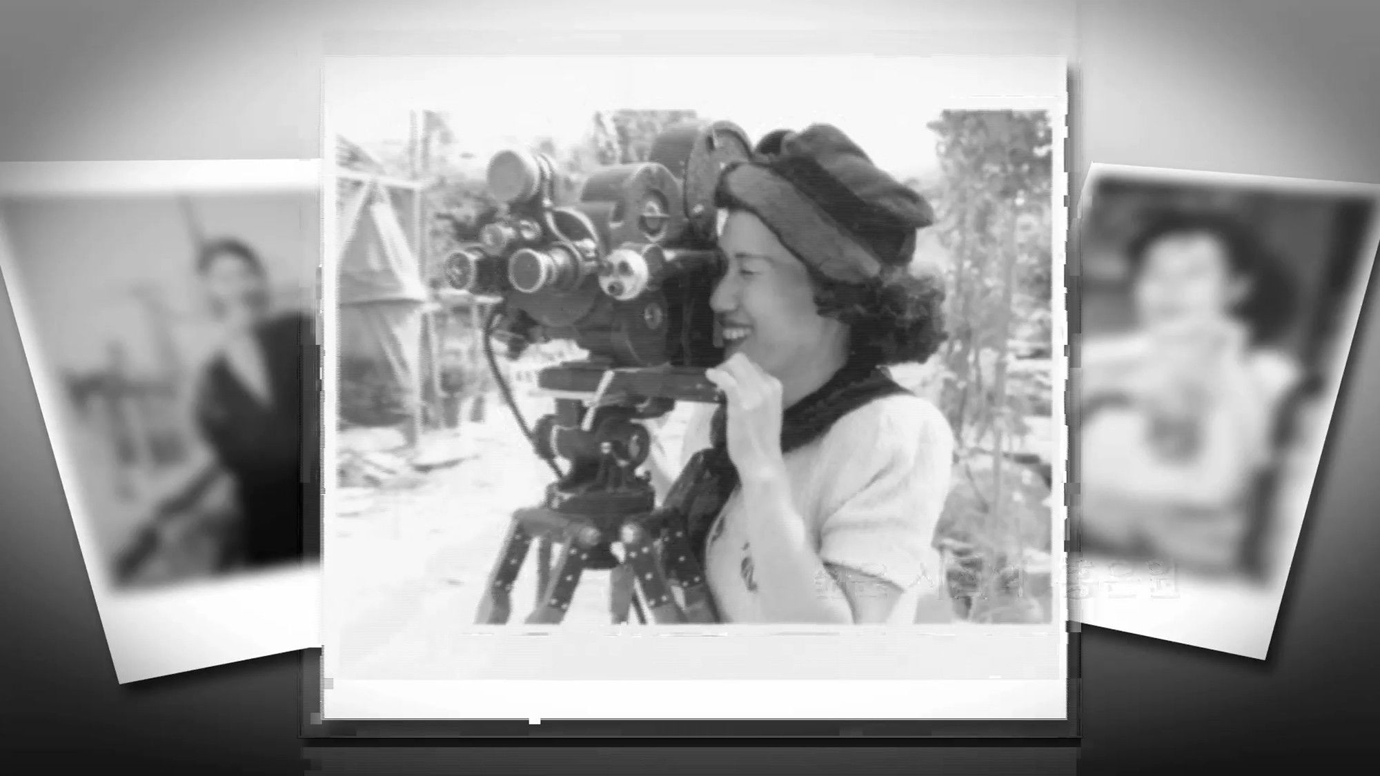 Backdrop for Women with a camera