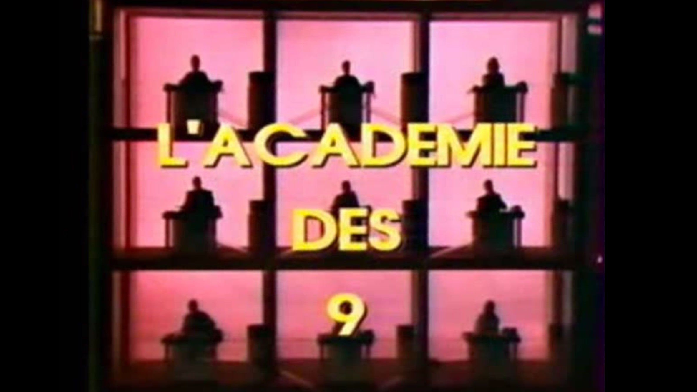 Backdrop for L'Académie des 9