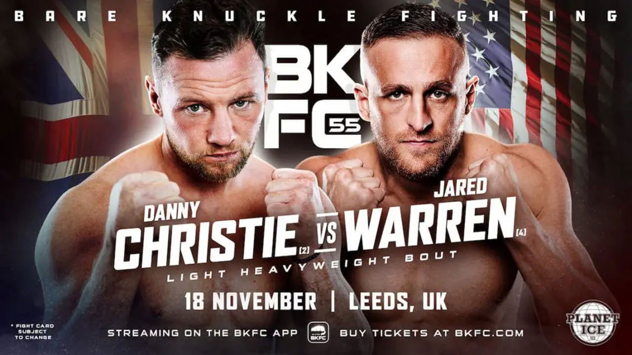Backdrop for BKFC 55: Christie vs. Warren