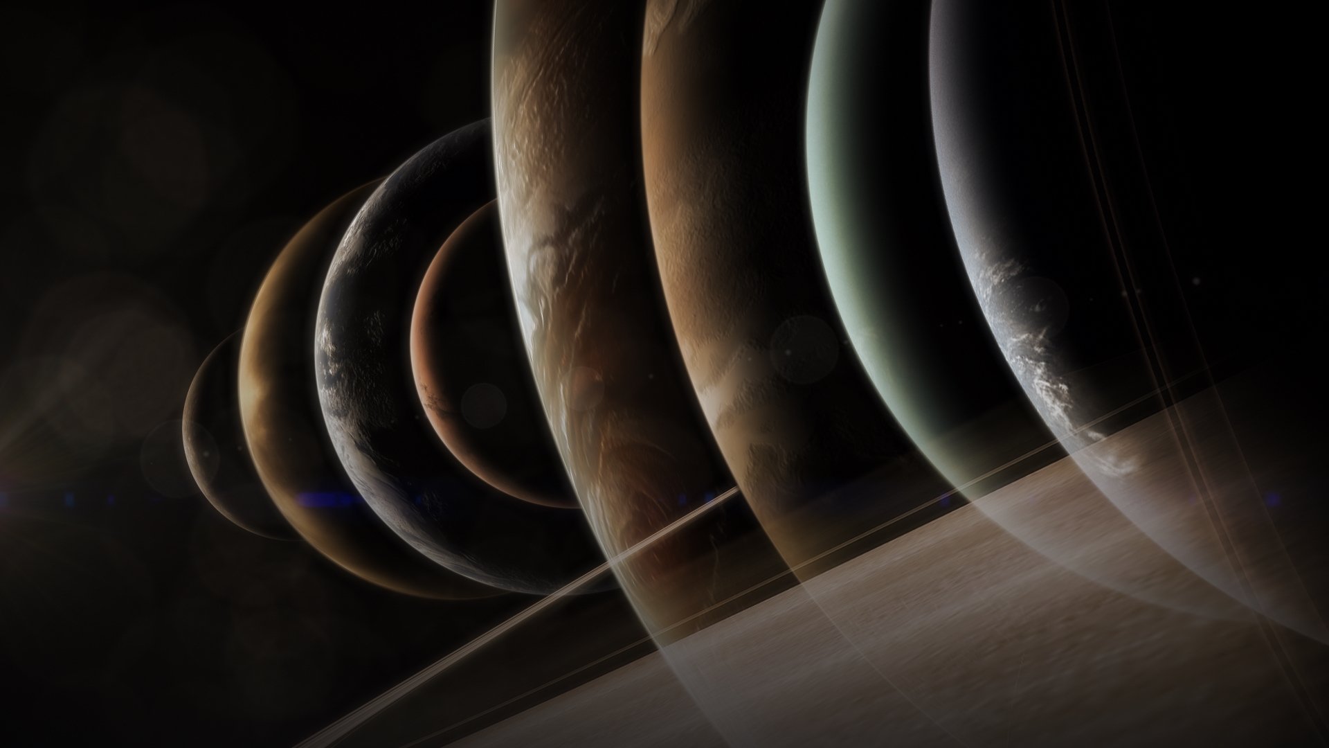 Backdrop for NOVA: The Planets