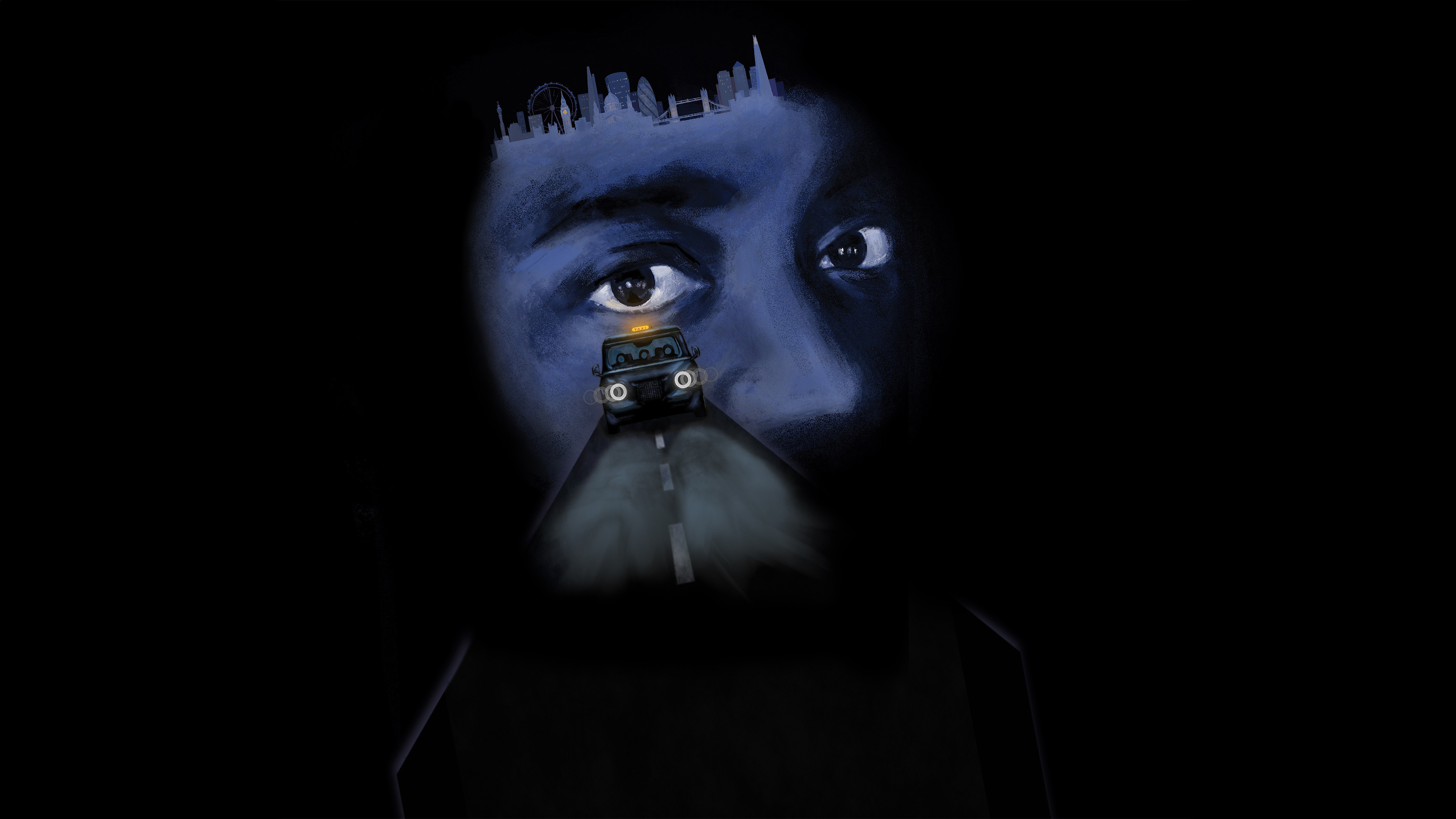 Backdrop for Midnight Taxi