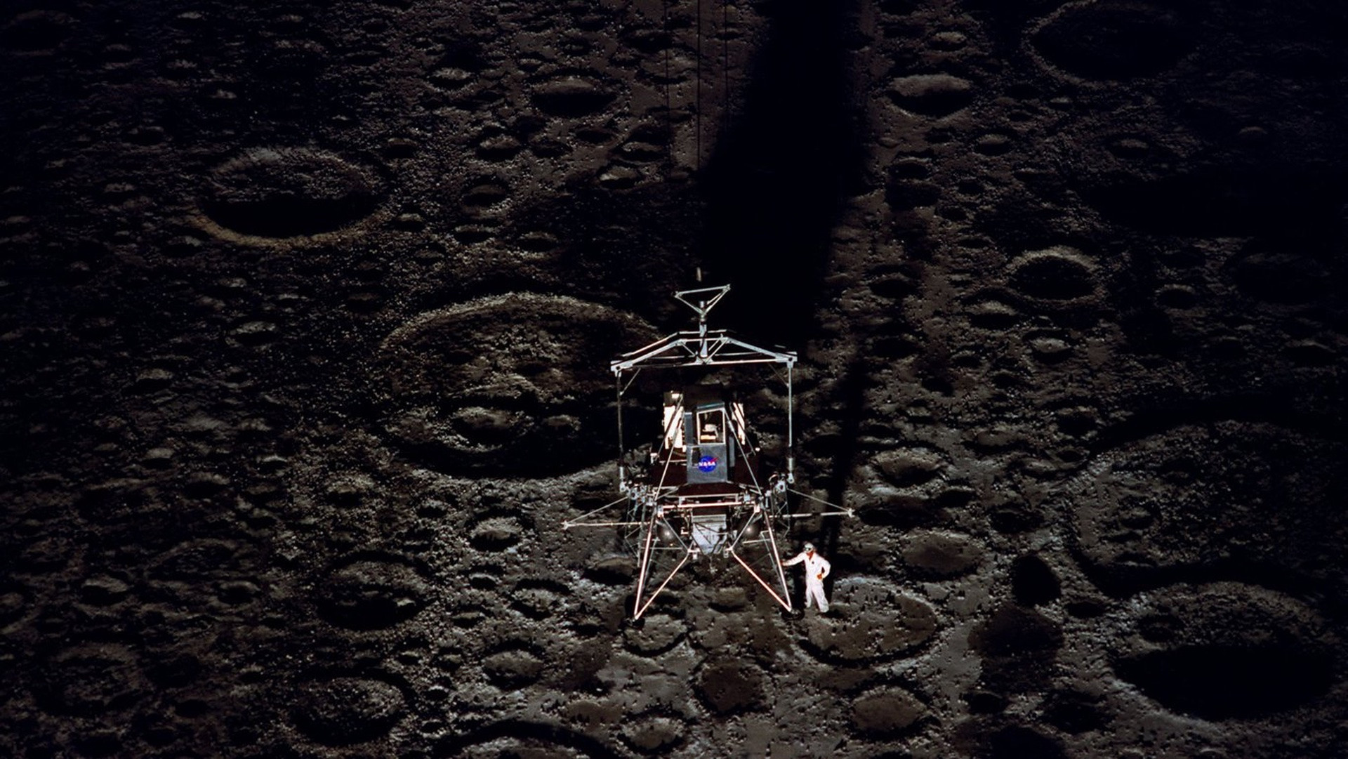 Backdrop for NASA, Nazis and the Space Race