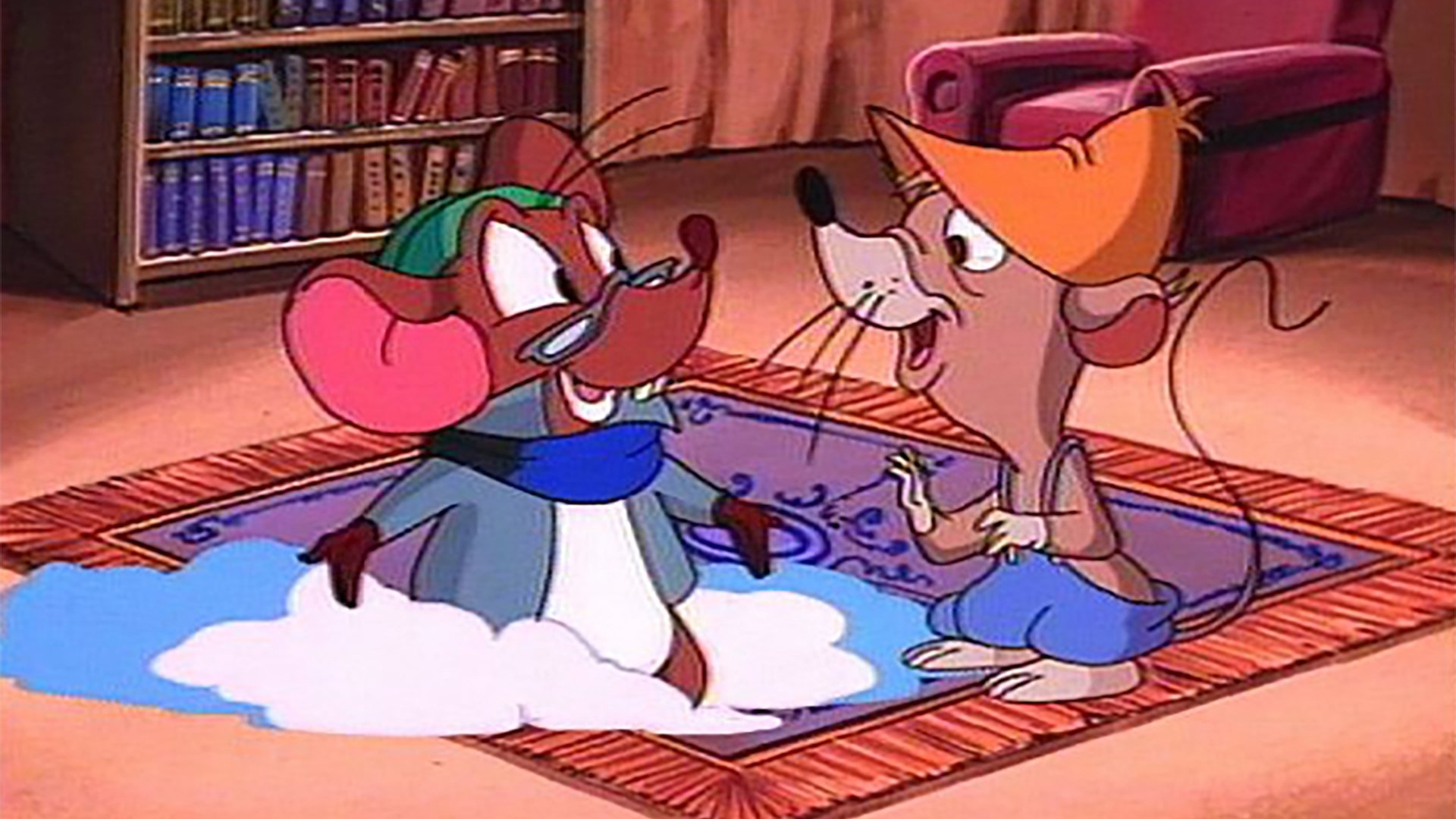 Backdrop for The Night Before Christmas