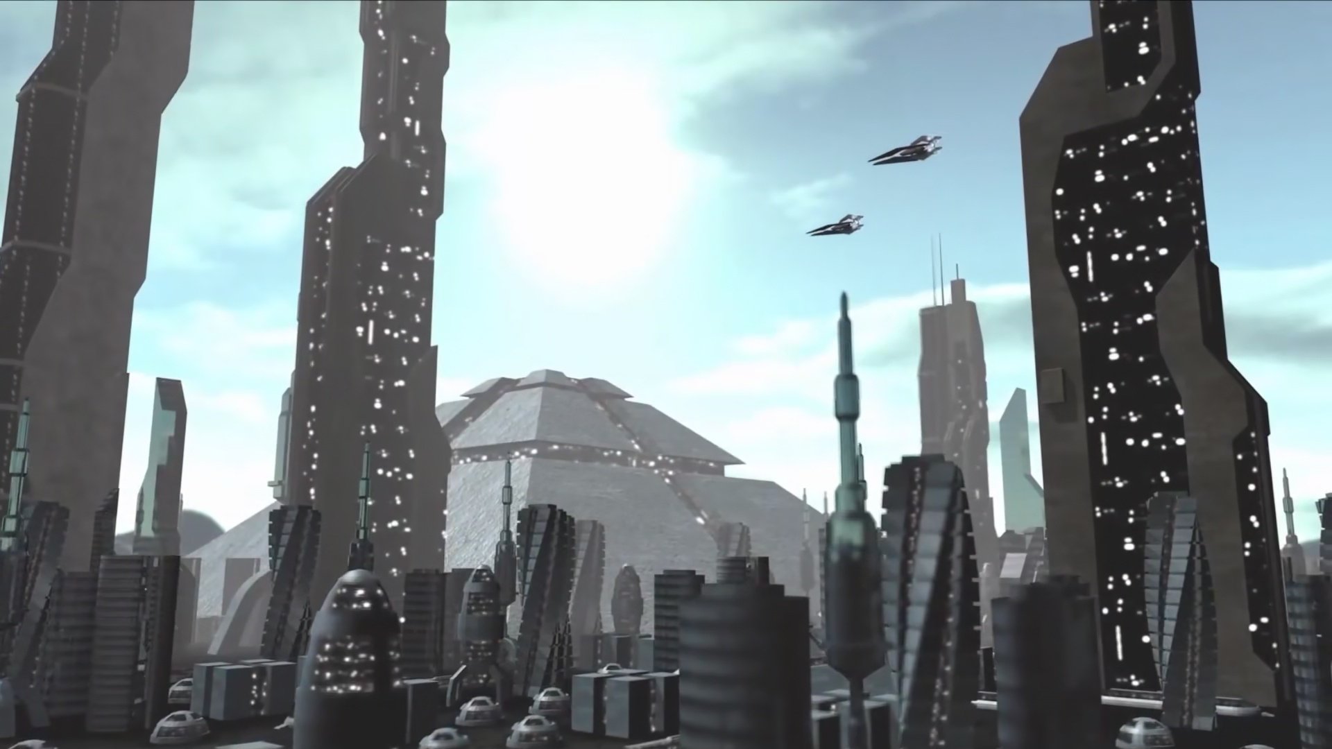 Backdrop for Forbidden Knowledge: Alien Artifacts