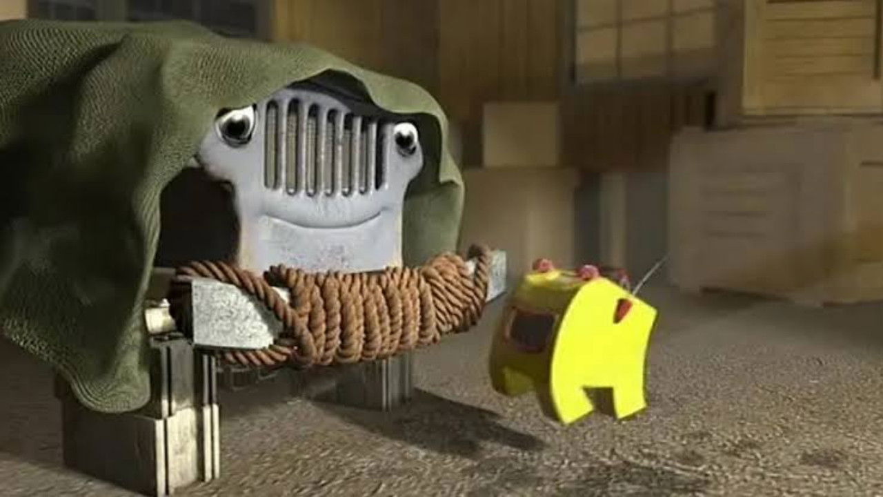 Backdrop for Tugger: The Jeep® 4x4 Who Wanted to Fly