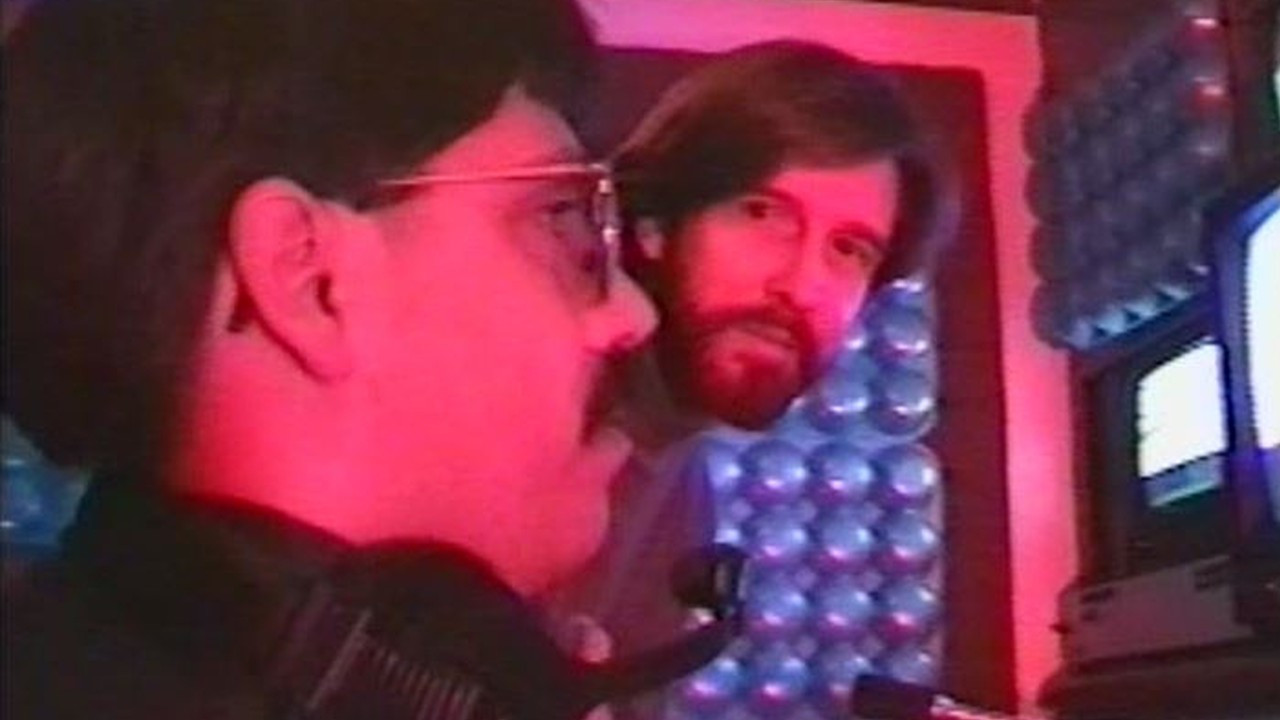 Backdrop for Blood Red Planet