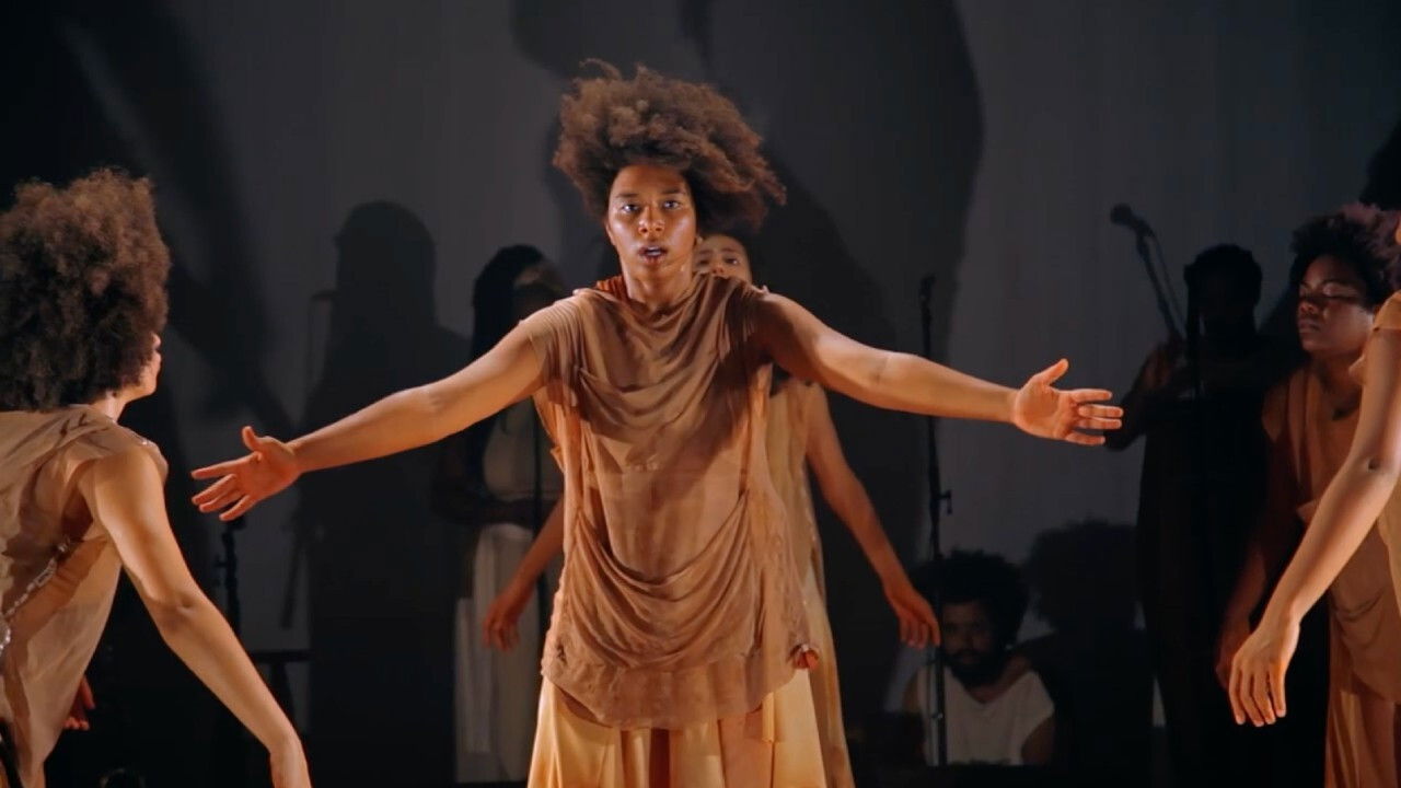 Backdrop for Danças Negras