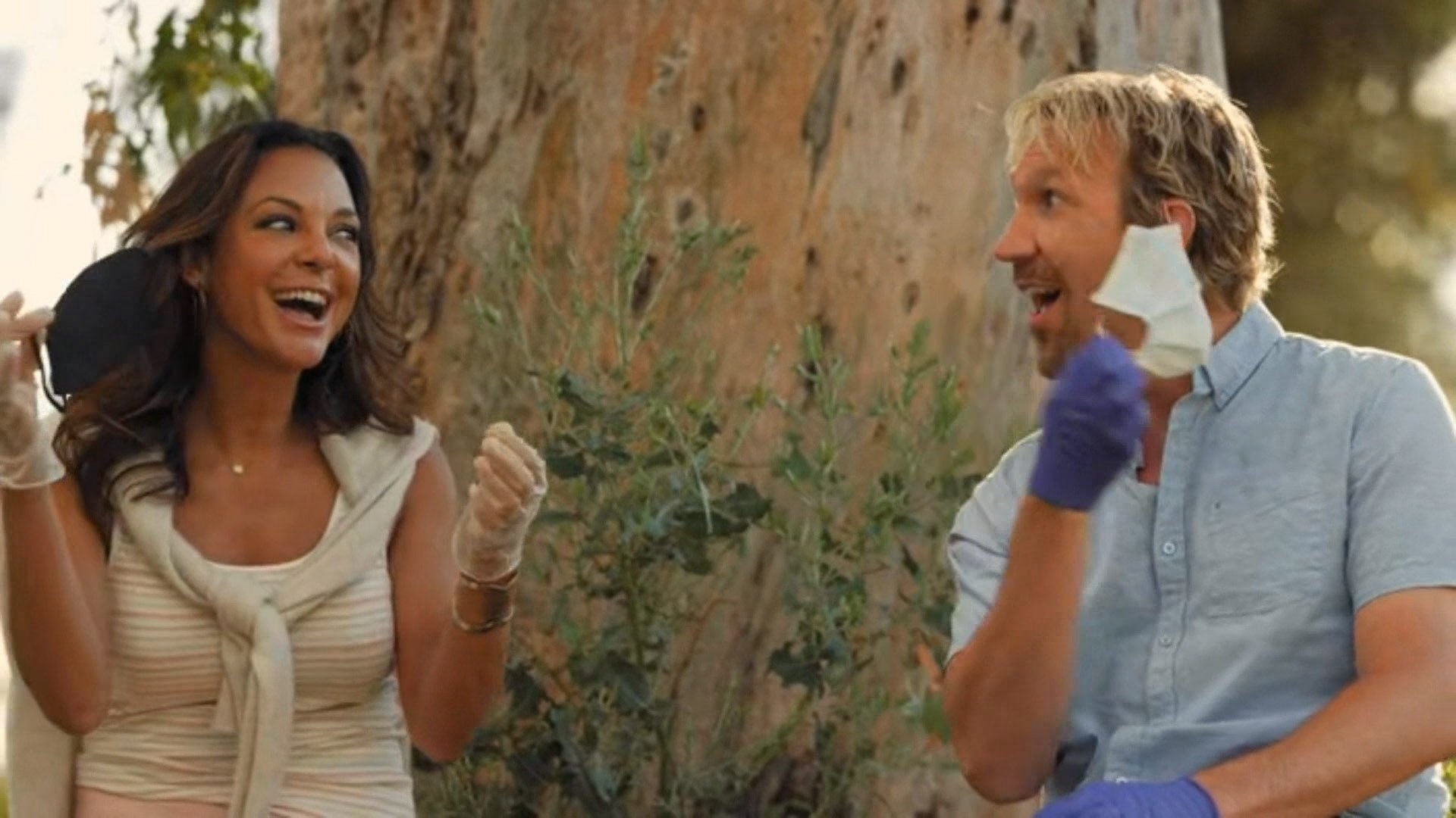 Backdrop for Finding Love in Quarantine: The Movie